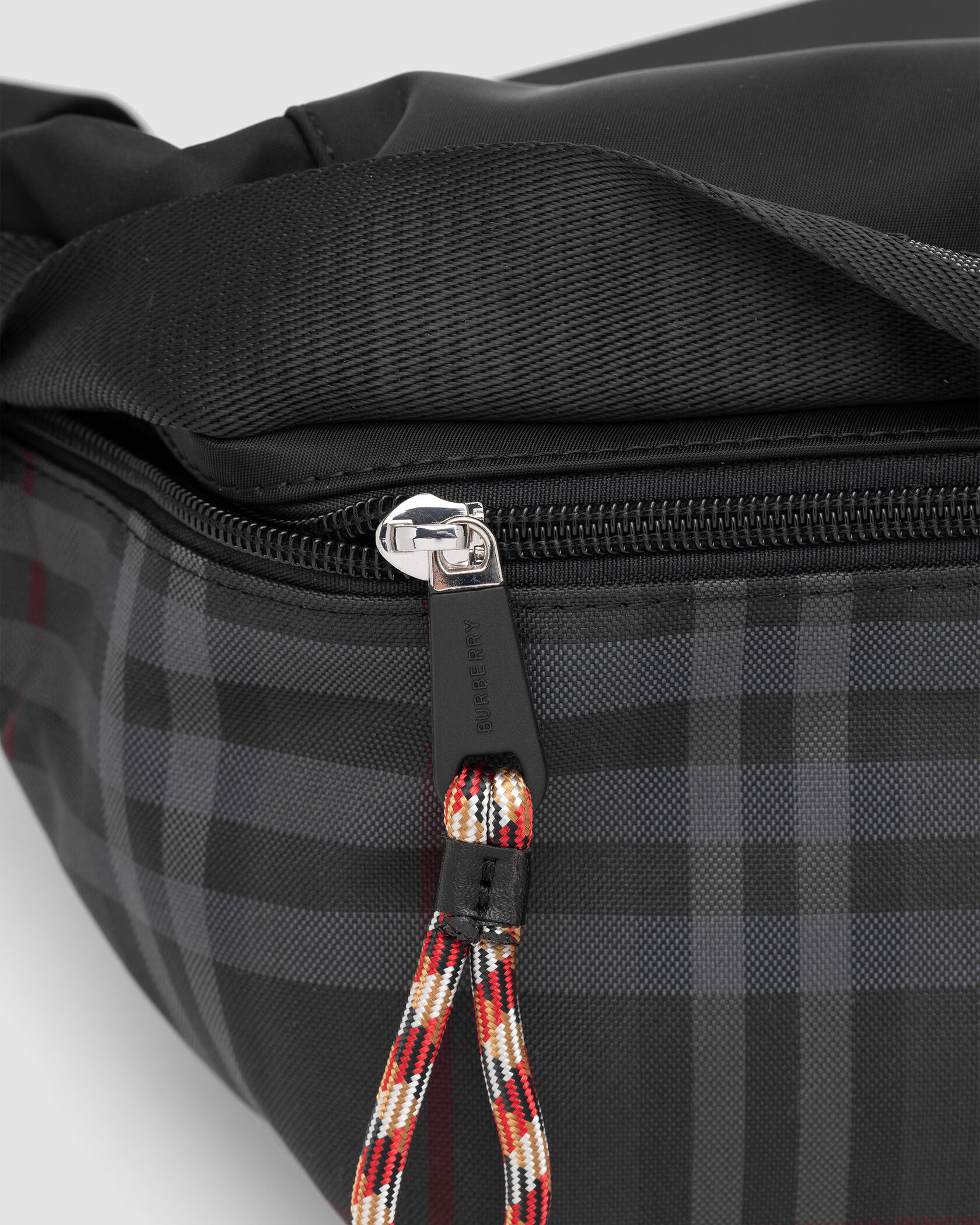 Burberry Men's Sonny Archive Grey Belt Bag - 5