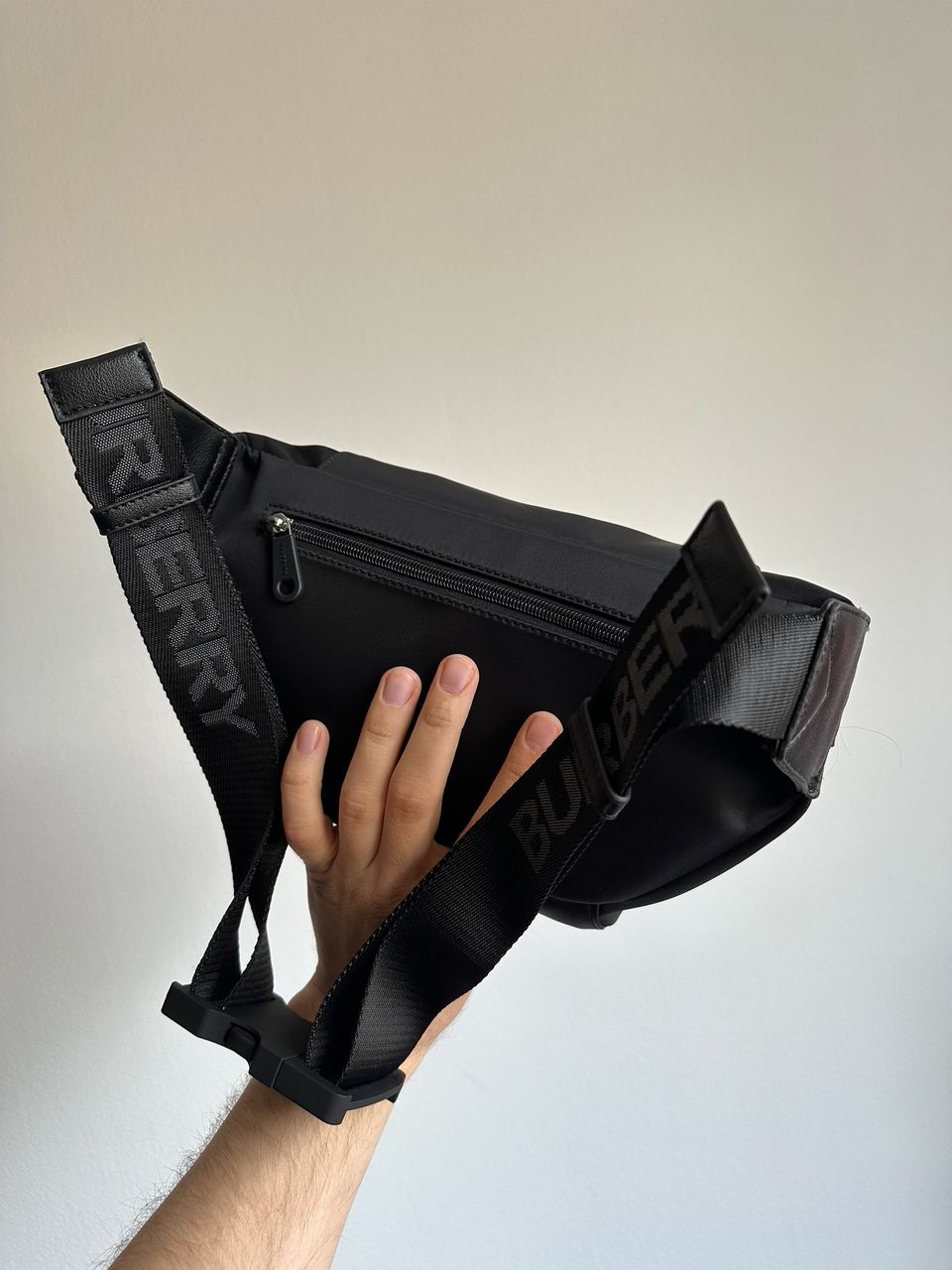 Burberry Men's Sonny Tonal-Logo Belt Bag - 16