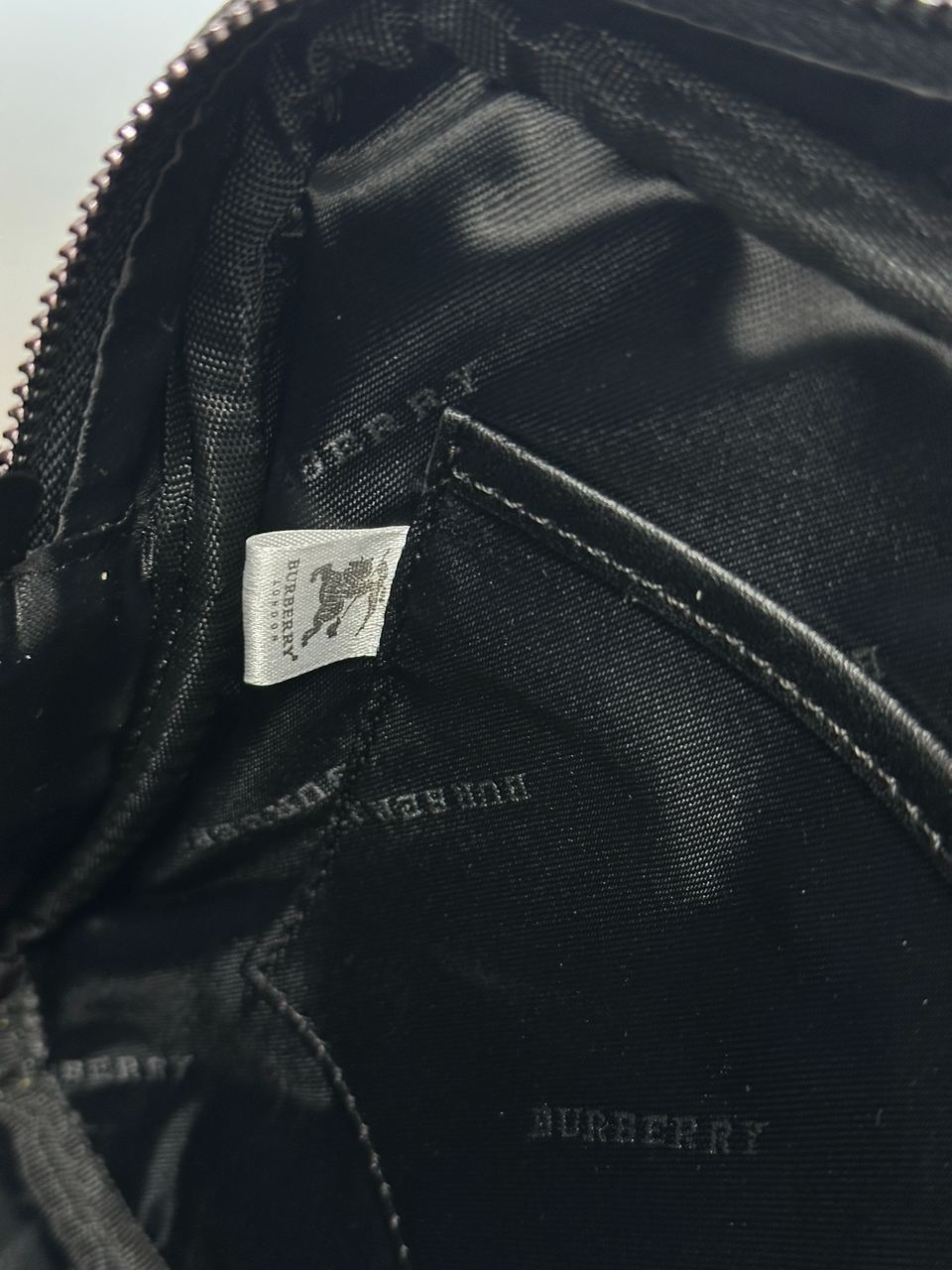 Burberry Muswell Shoulder Crossbody Bag Dark Brown - 14