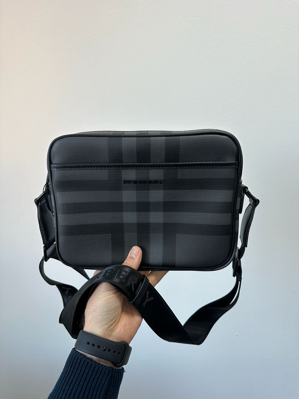 Burberry Muswell Shoulder Crossbody Bag Dark Grey - 2