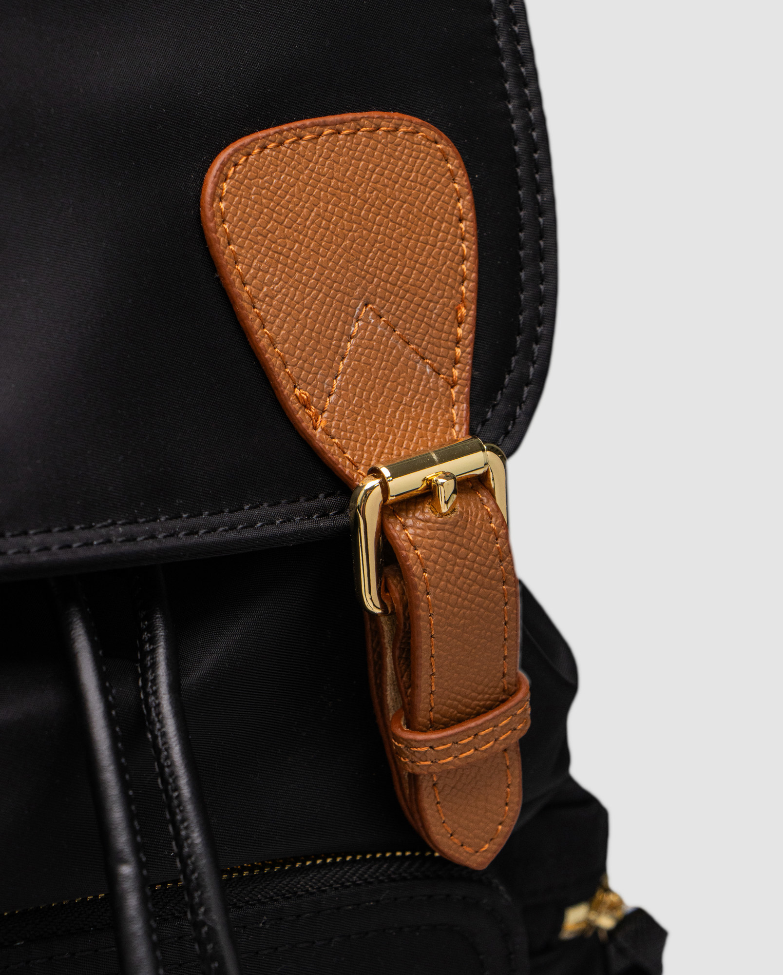 Burberry Nylon Backpack with Leather in Black - 3