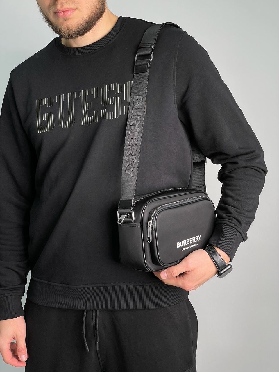 Burberry Paddy Bag in Black - 6