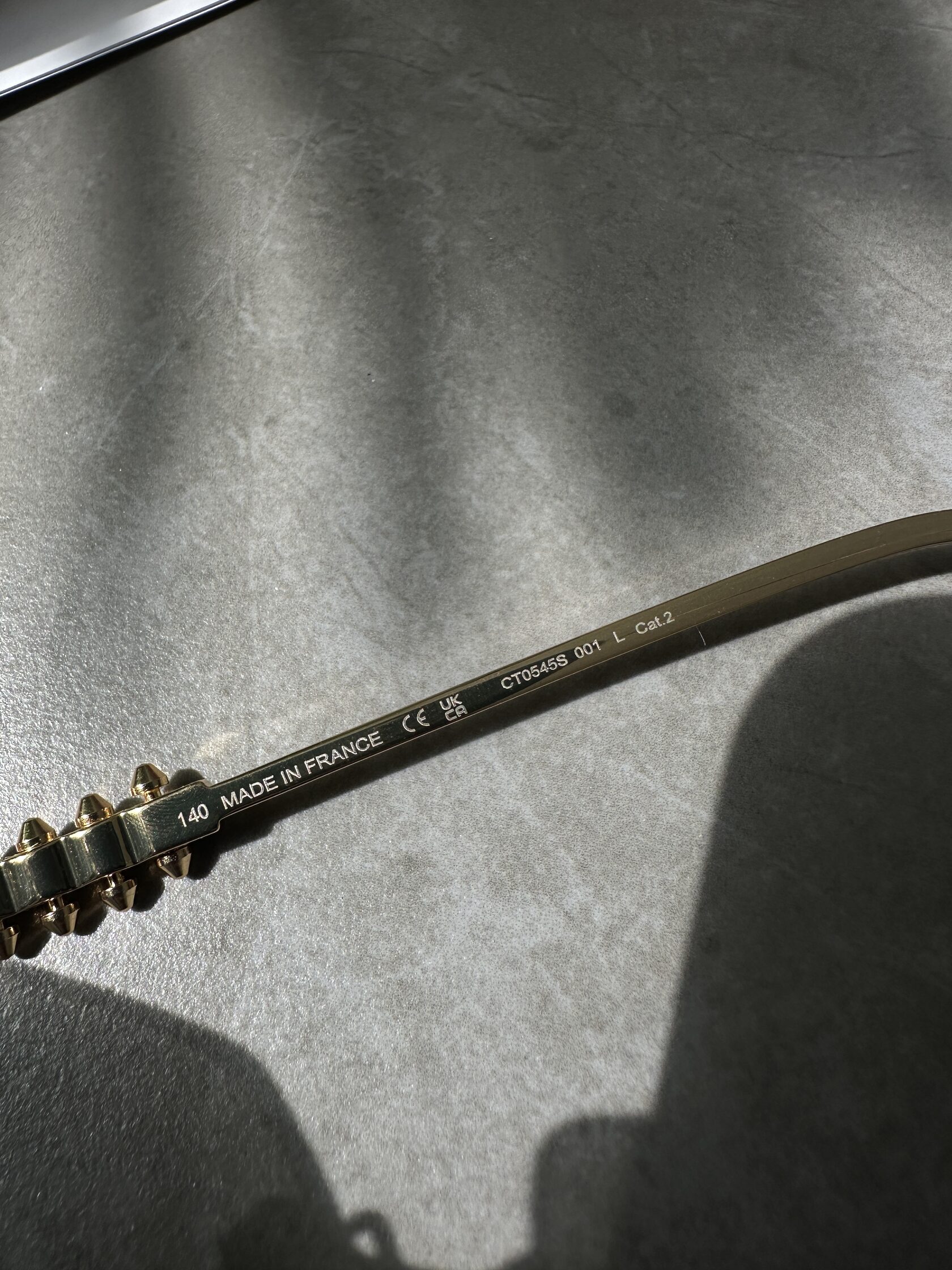 Cartier Clash Black/Gold CT0545S 001 L - 14