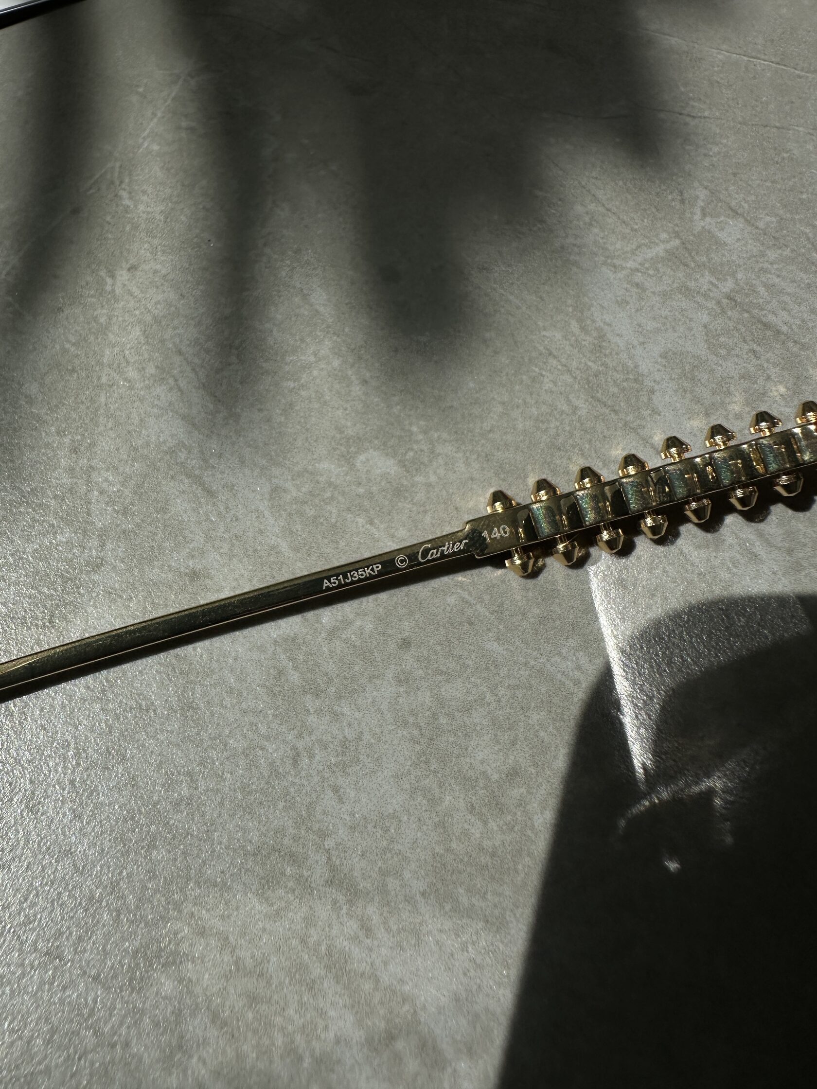 Cartier Clash Black/Gold CT0545S 001 L - 15