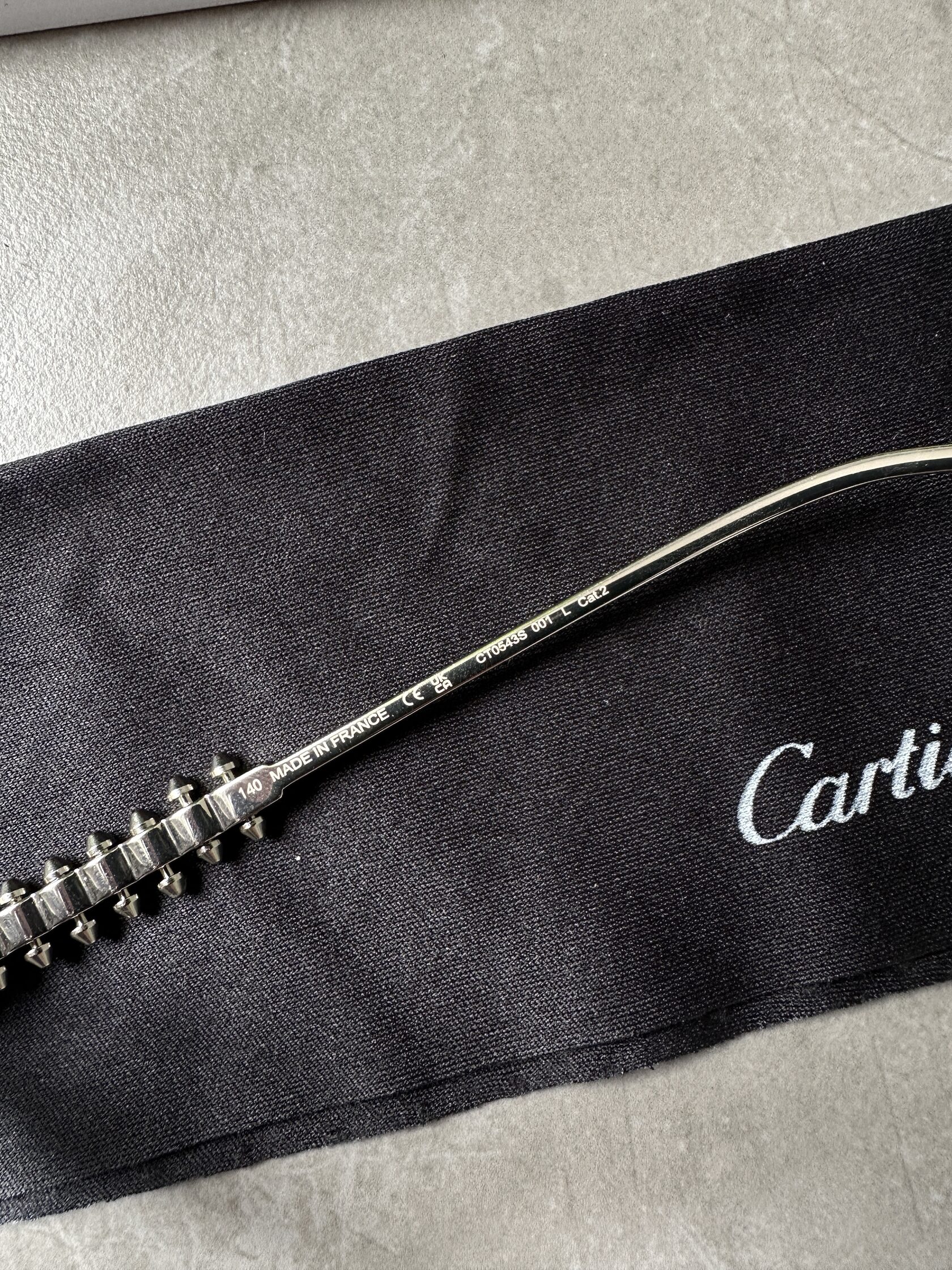 Cartier Clash Black/Silver CT0543S 001L cat.2 - 13