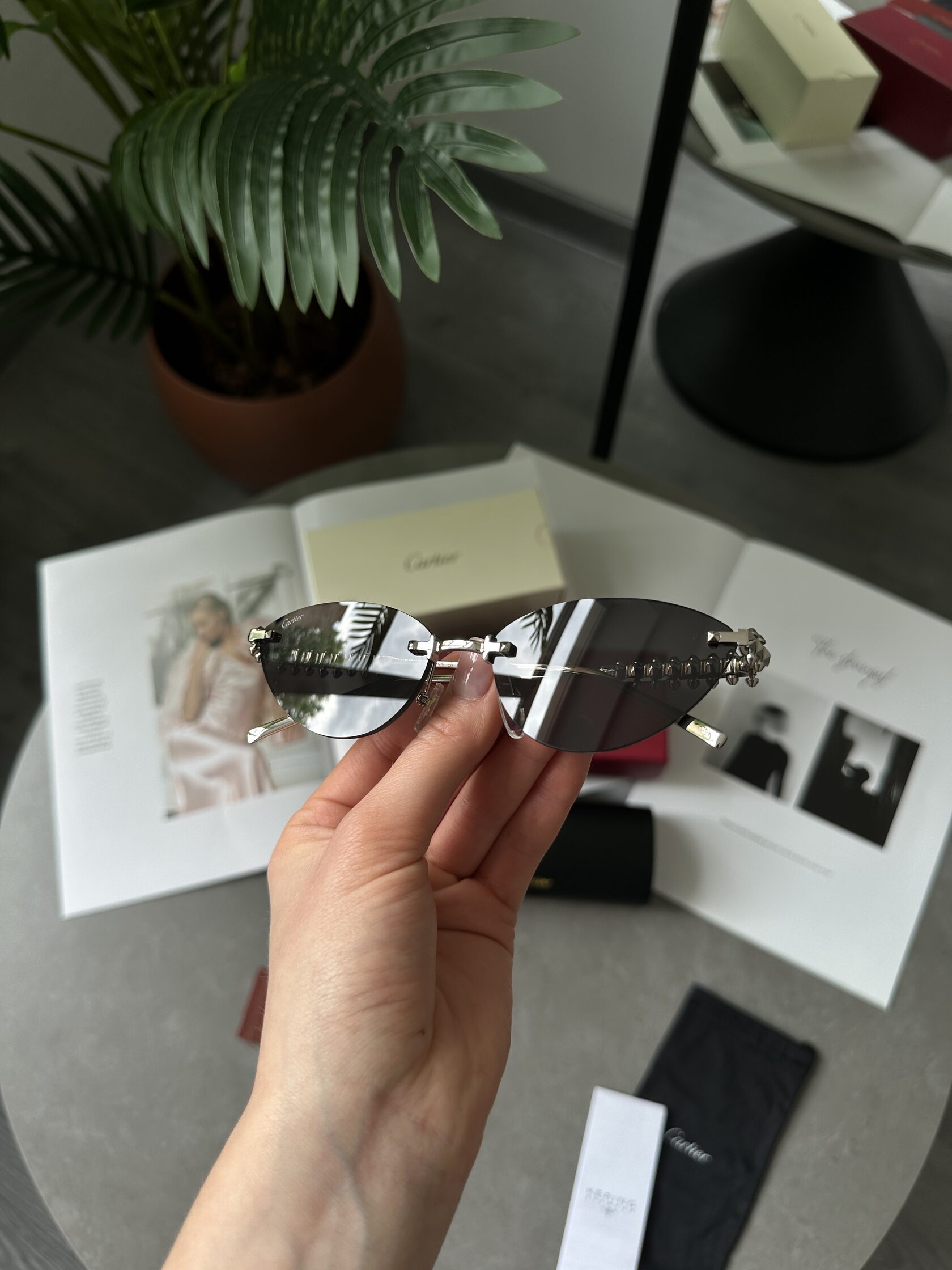 Cartier Clash Black/Silver CT0543S 001L cat.2 - 6