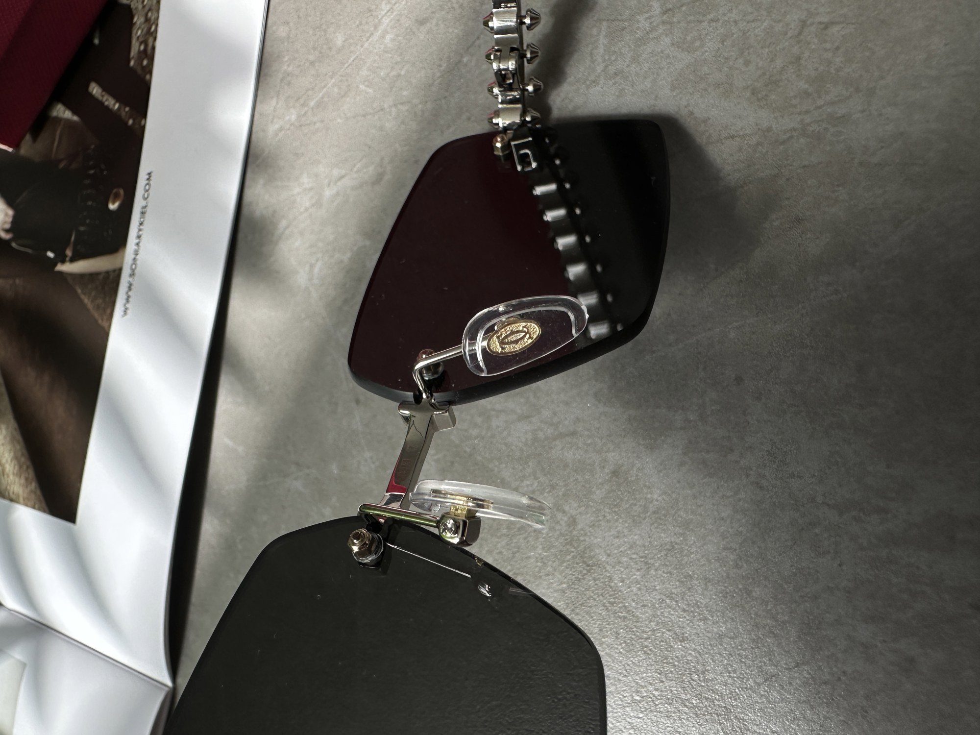 Cartier Clash Black/Silver CT0545S 001 L - 12