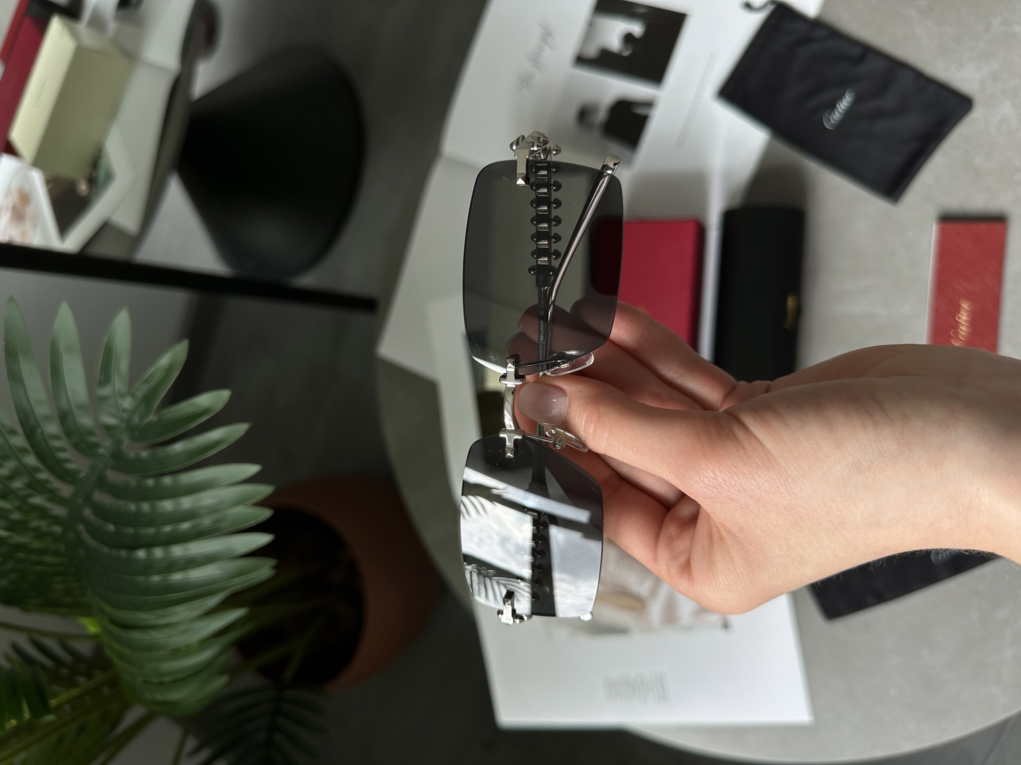 Cartier Clash Black/Silver CT0545S 001 L - 6