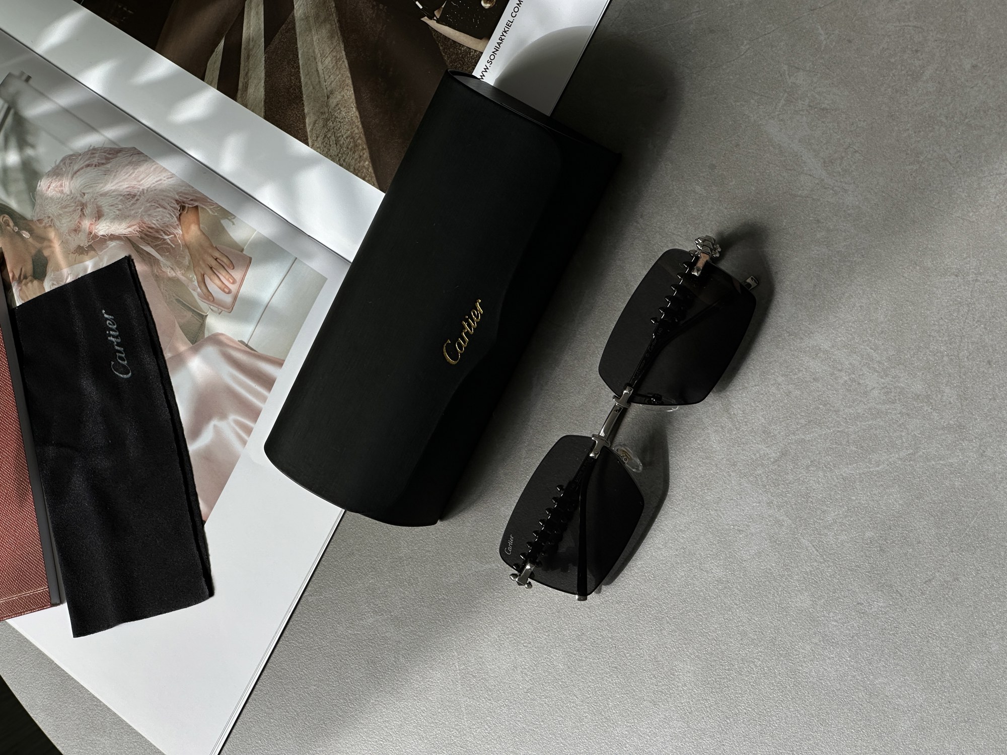 Cartier Clash Black/Silver CT0545S 001 L - 5