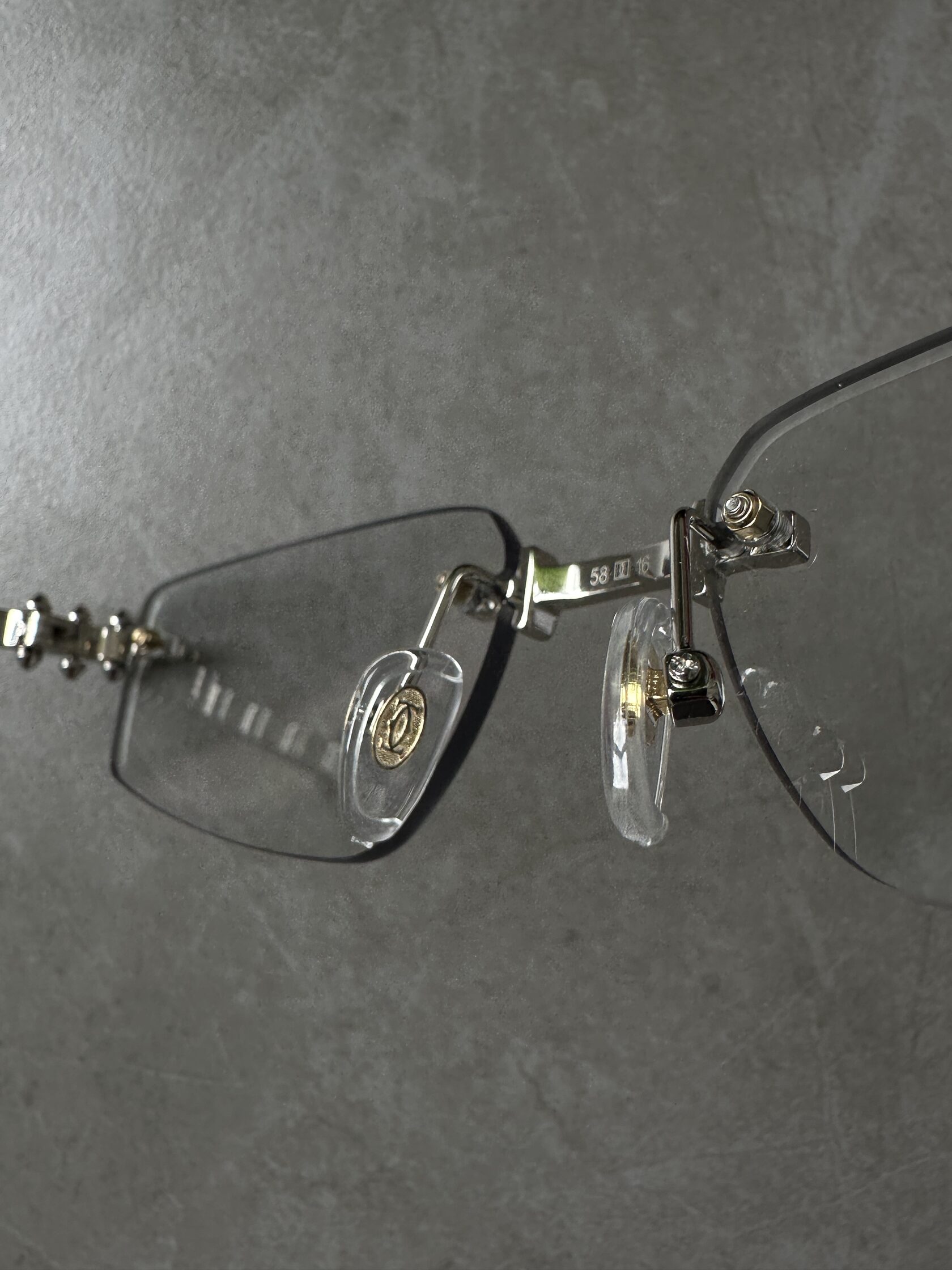 Cartier Clash Clear/Silver CT0544S 001 L Cat.2 - 12