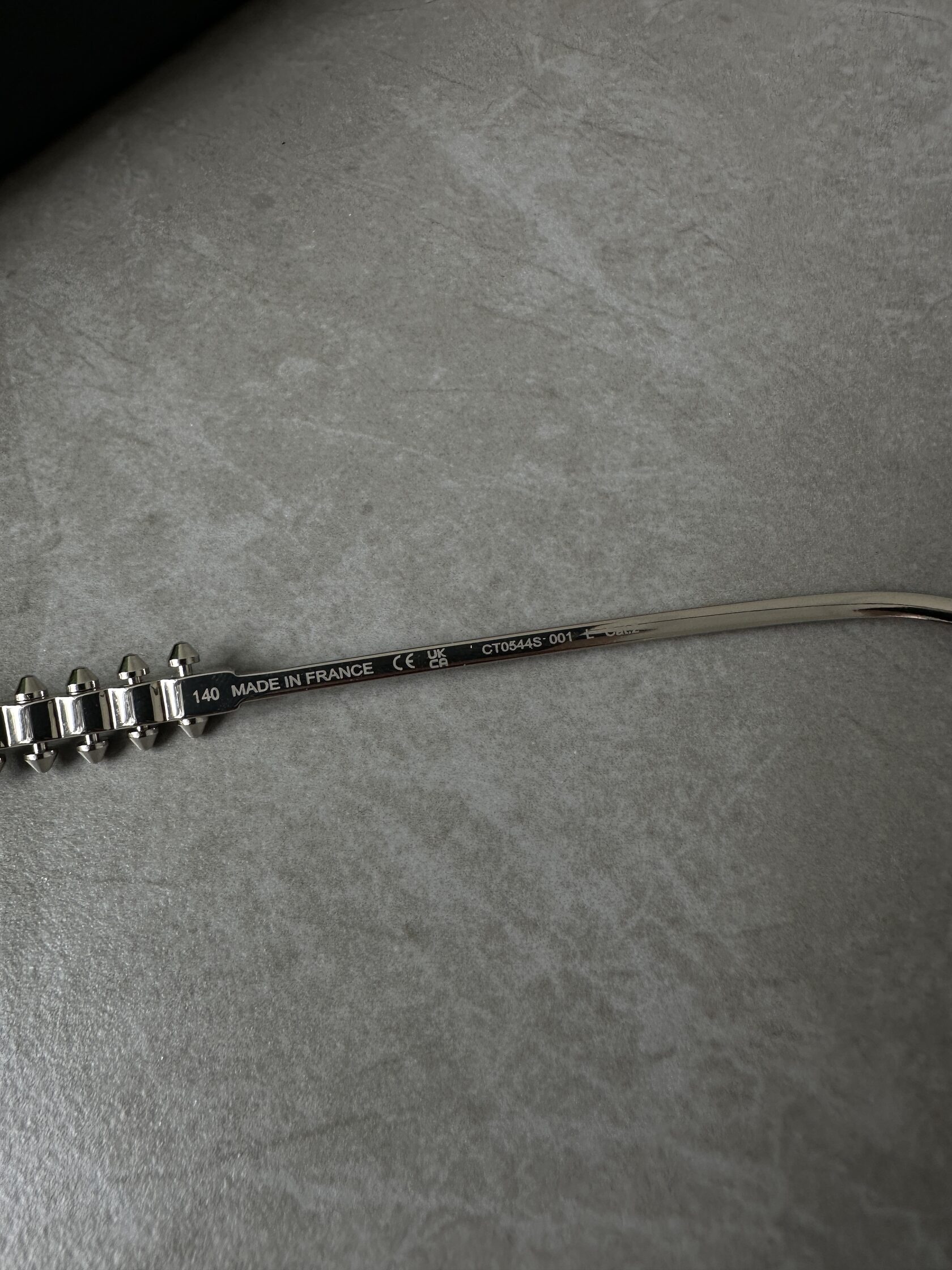 Cartier Clash Clear/Silver CT0544S 001 L Cat.2 - 13