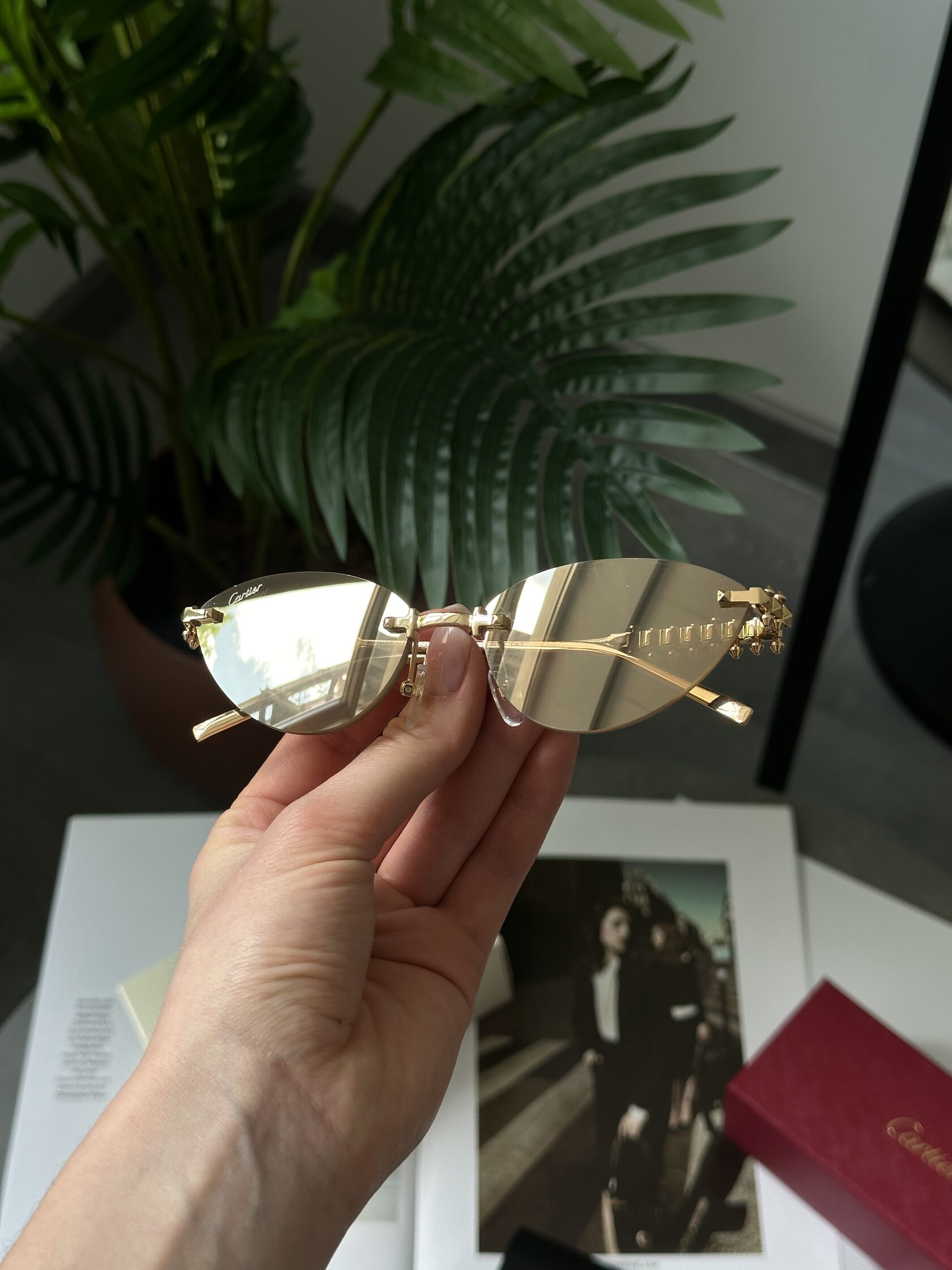 Cartier Clash Gold/Gold CT0543S 001L - 4