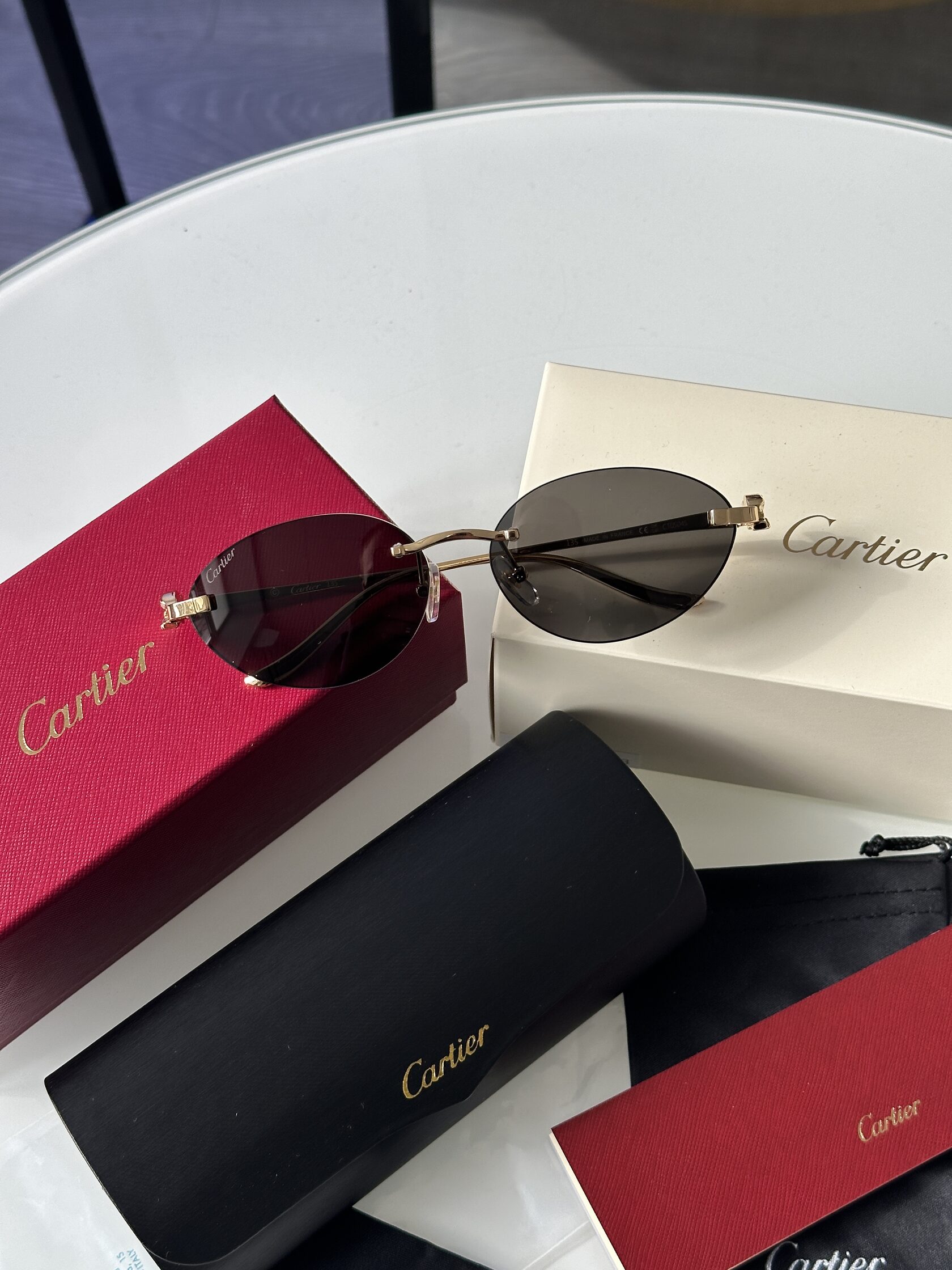 Cartier Panthère Black/Gold CT0504S - 3