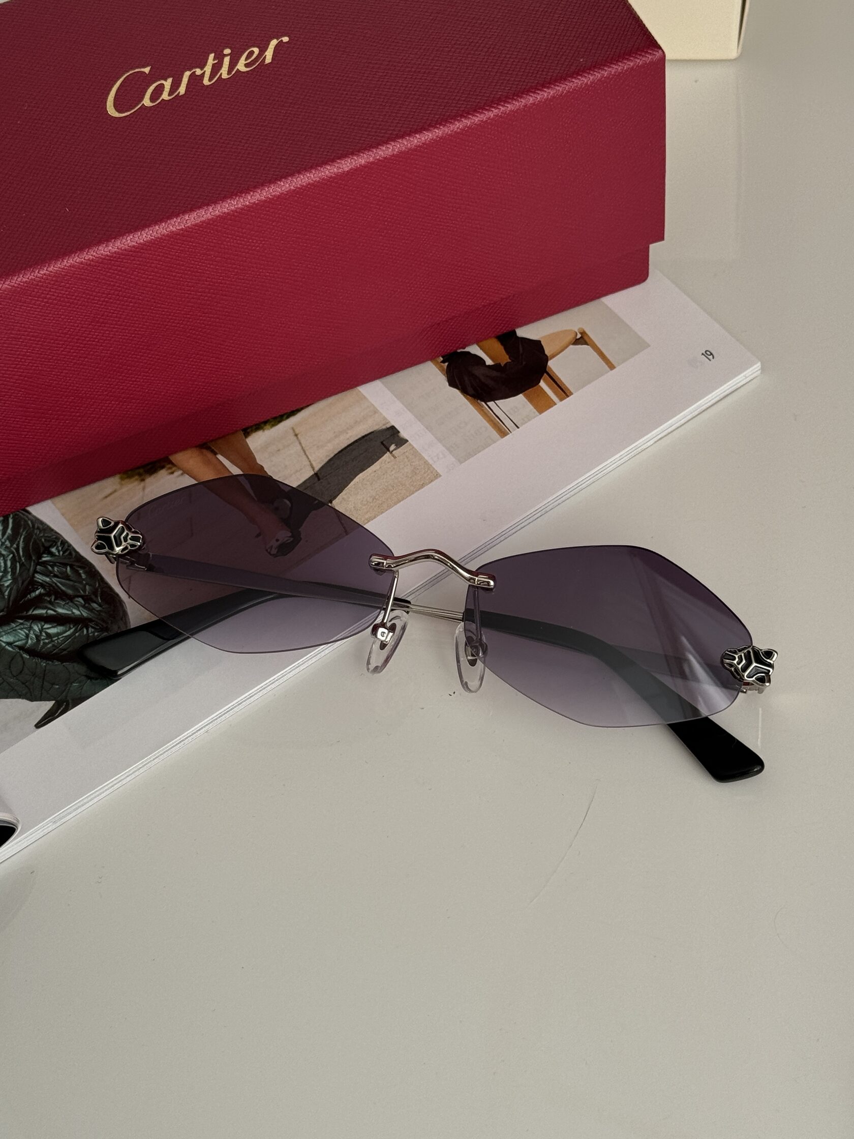 Cartier Panthère Losange Blue/Silver CT0433S - 13