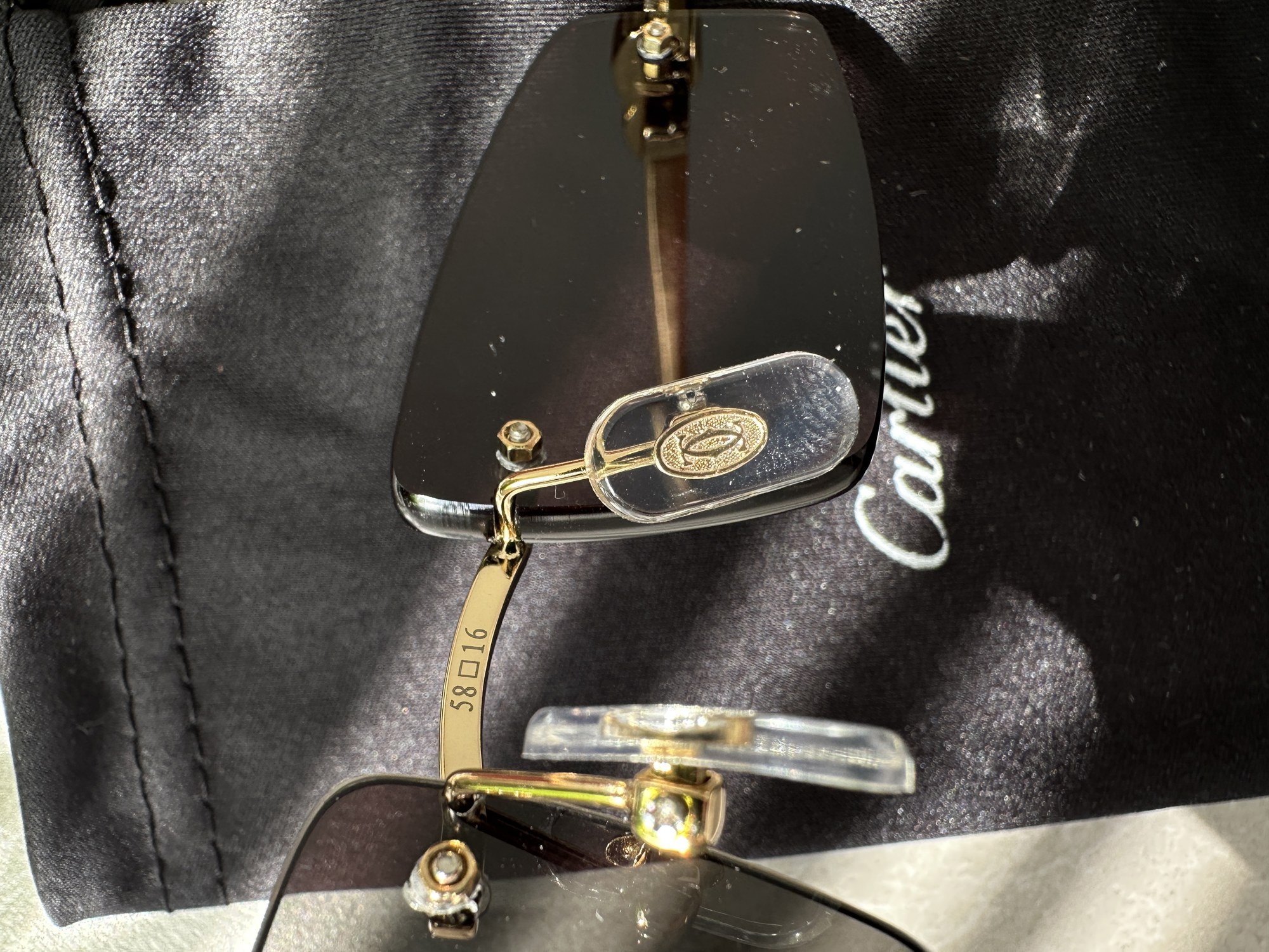 Cartier Panthère Black/Gold CT0505S - 14