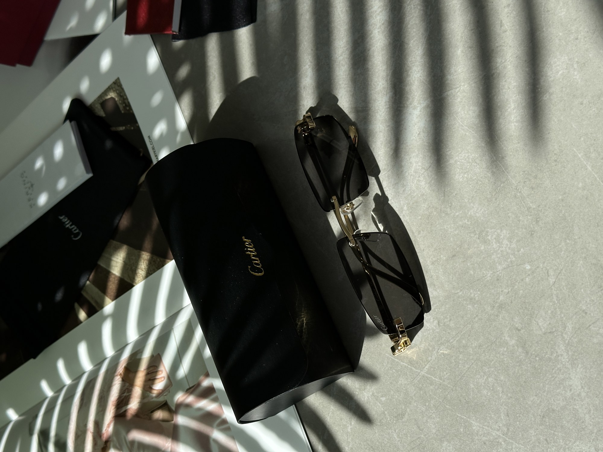 Cartier Panthère Black/Gold CT0505S - 9