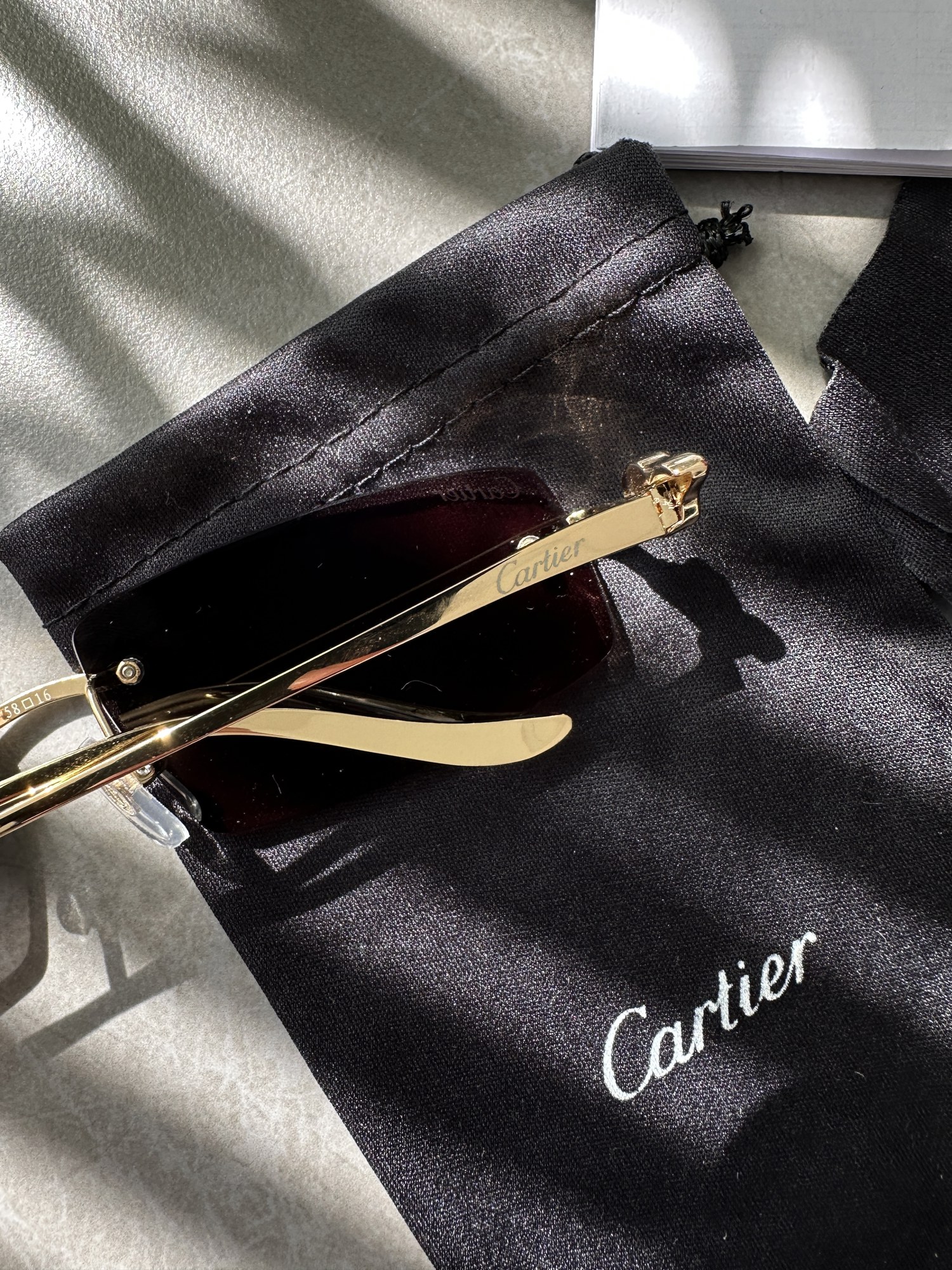Cartier Panthère Black/Gold CT0505S - 17