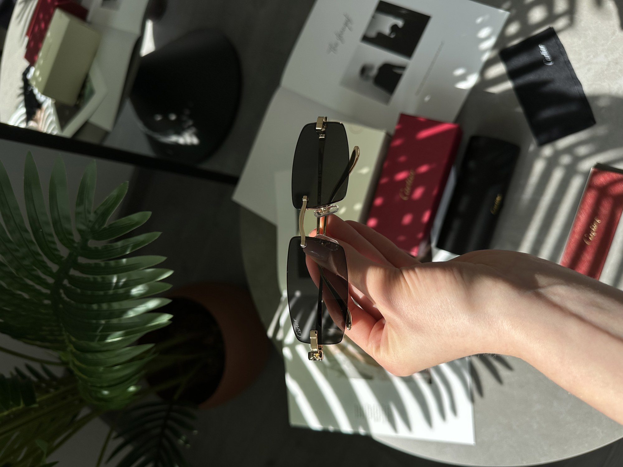 Cartier Panthère Black/Gold CT0505S - 7