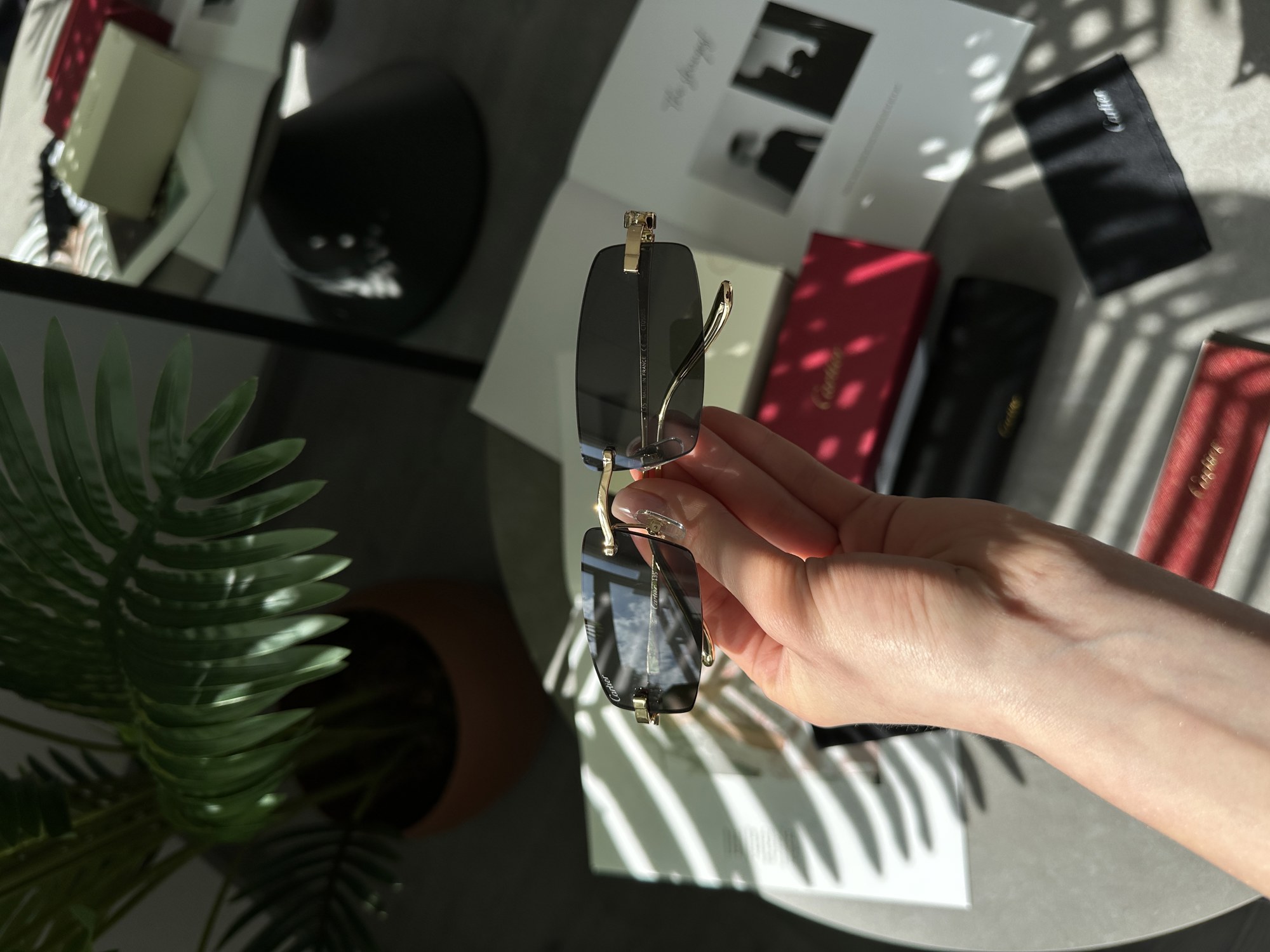 Cartier Panthère Black/Gold CT0505S - 6