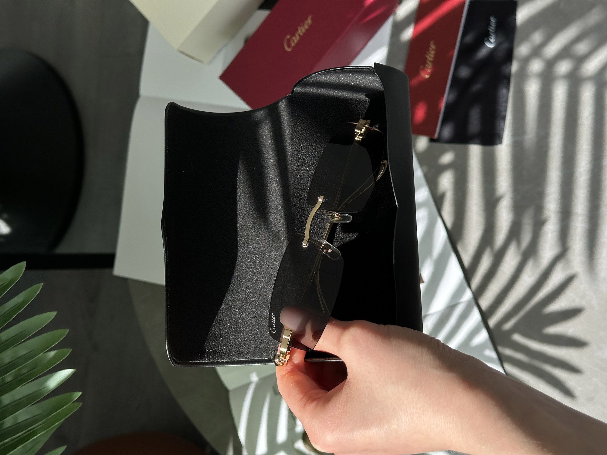 Cartier Panthère Black/Gold CT0505S - 2