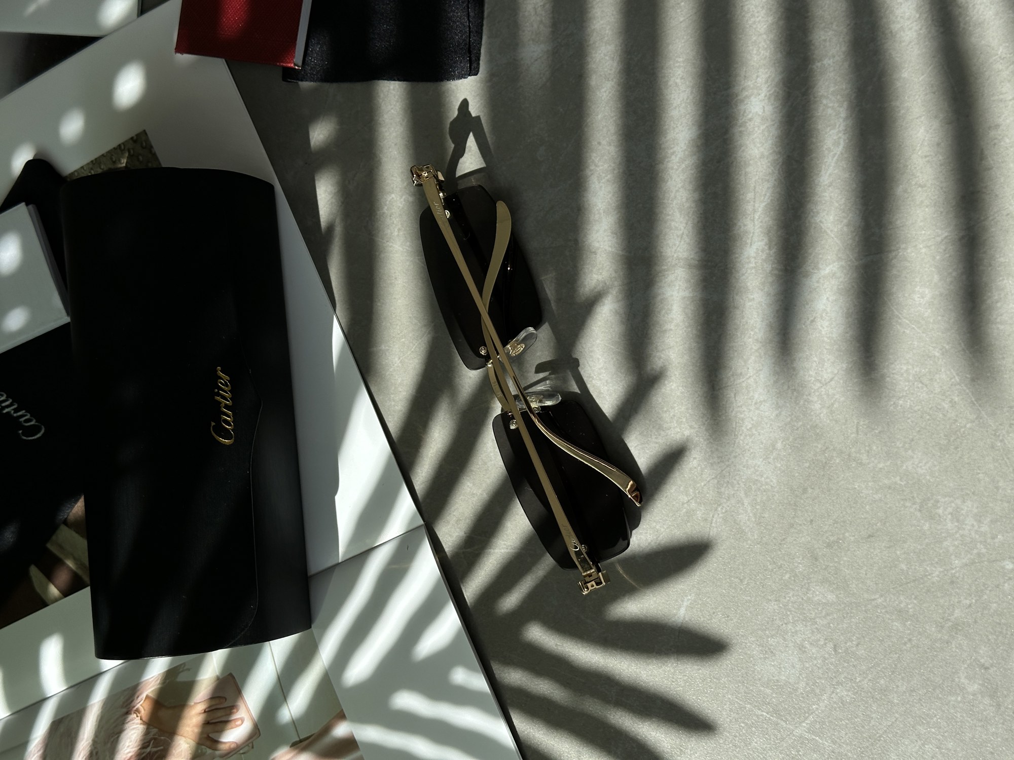 Cartier Panthère Black/Gold CT0505S - 12