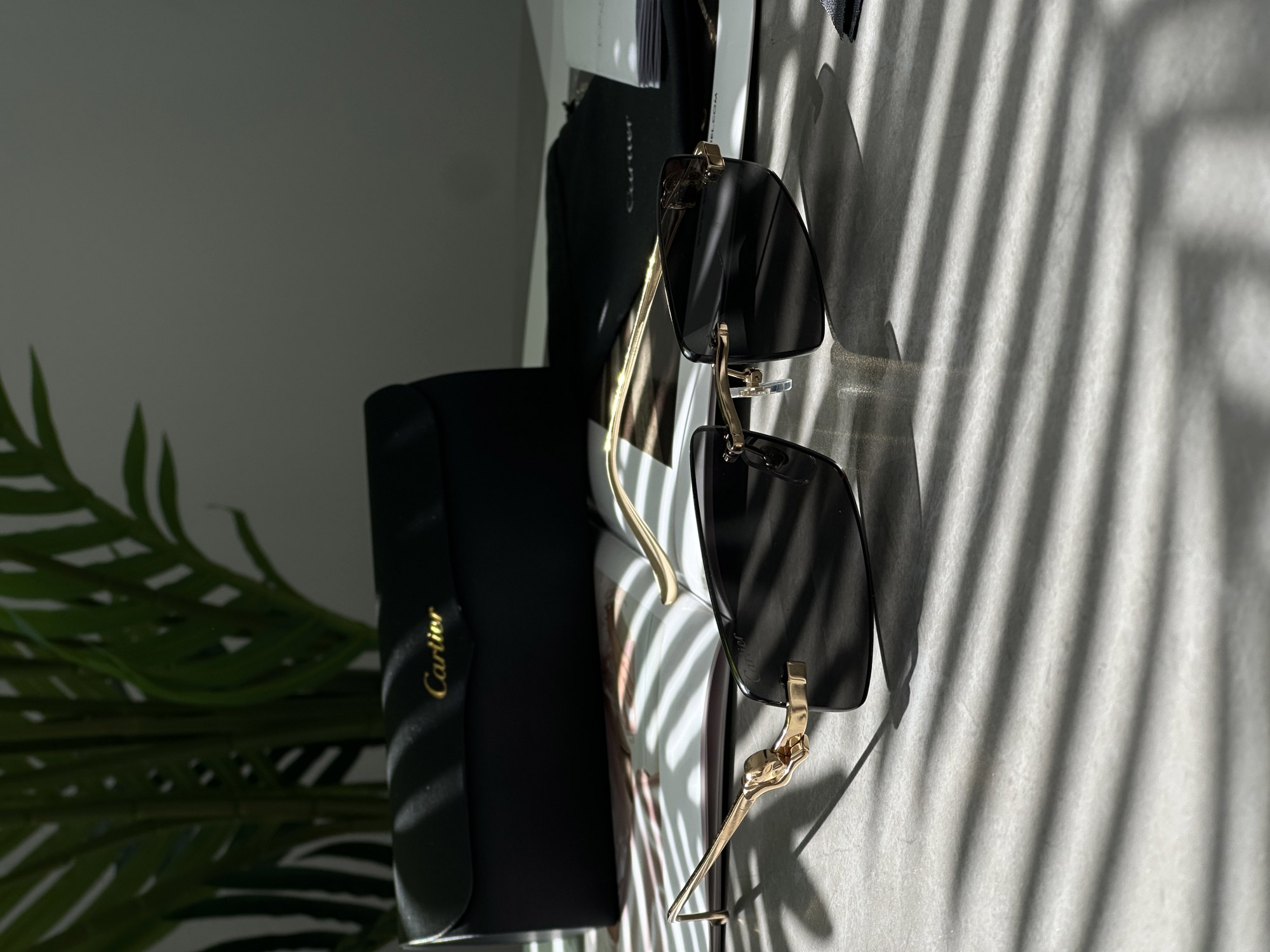 Cartier Panthère Black/Gold CT0505S - 10