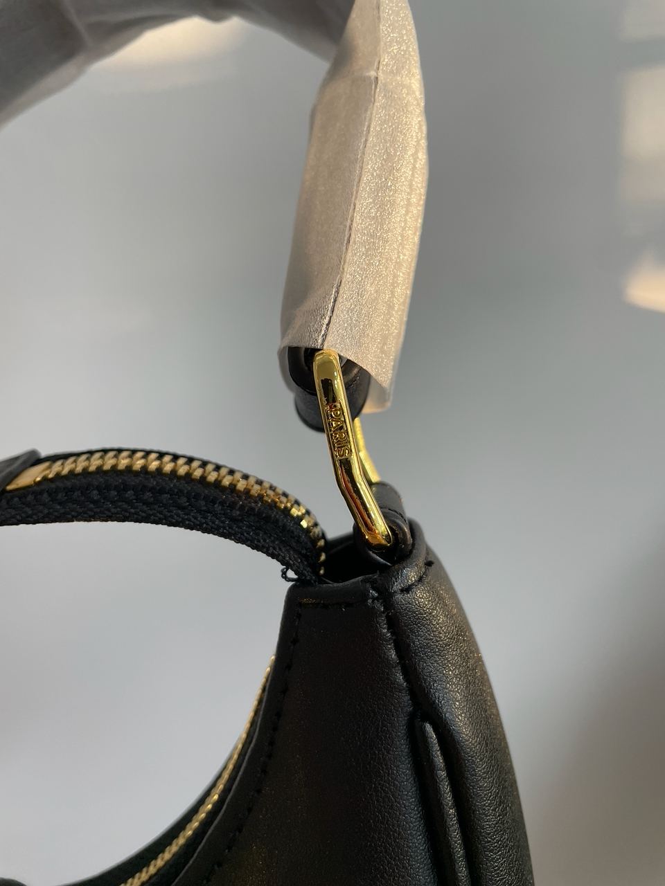 Celine Ava Triomphe Soft Bag in Smooth Calfskin Black - 13