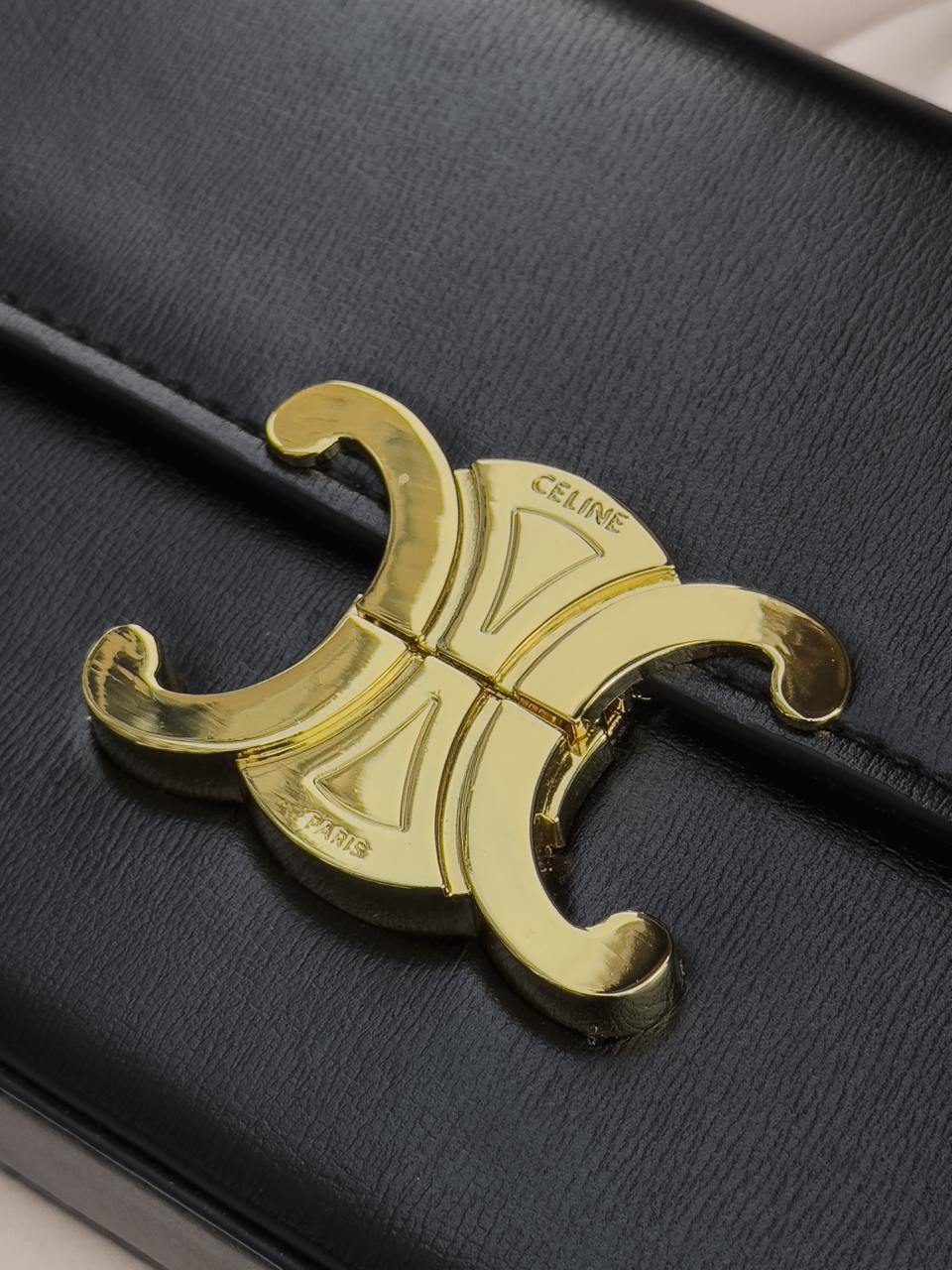 Celine Classique Triomphe Bag Black - 18