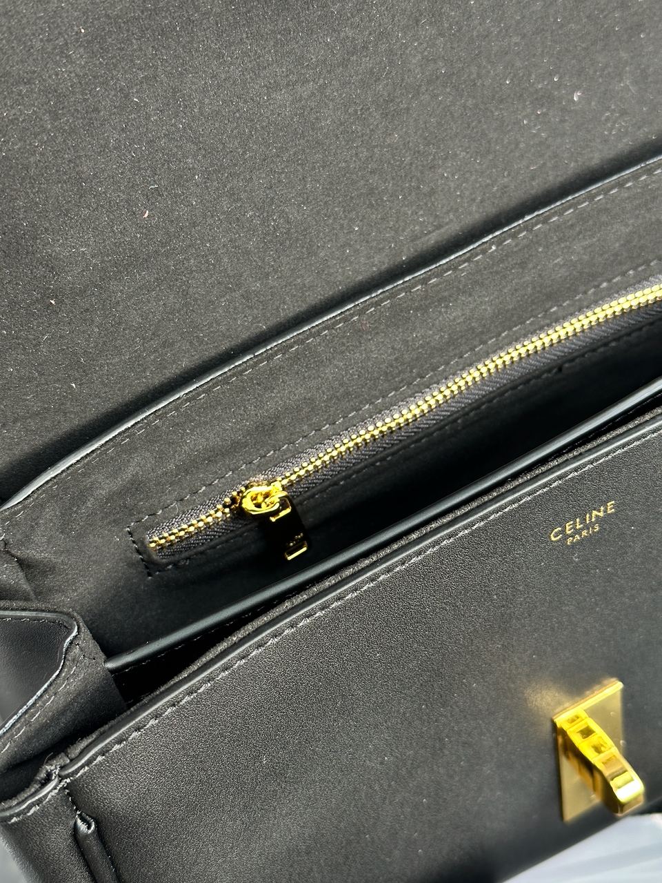 Celine Teen Soft 16 In Smooth Calfskin Tan Black - 27