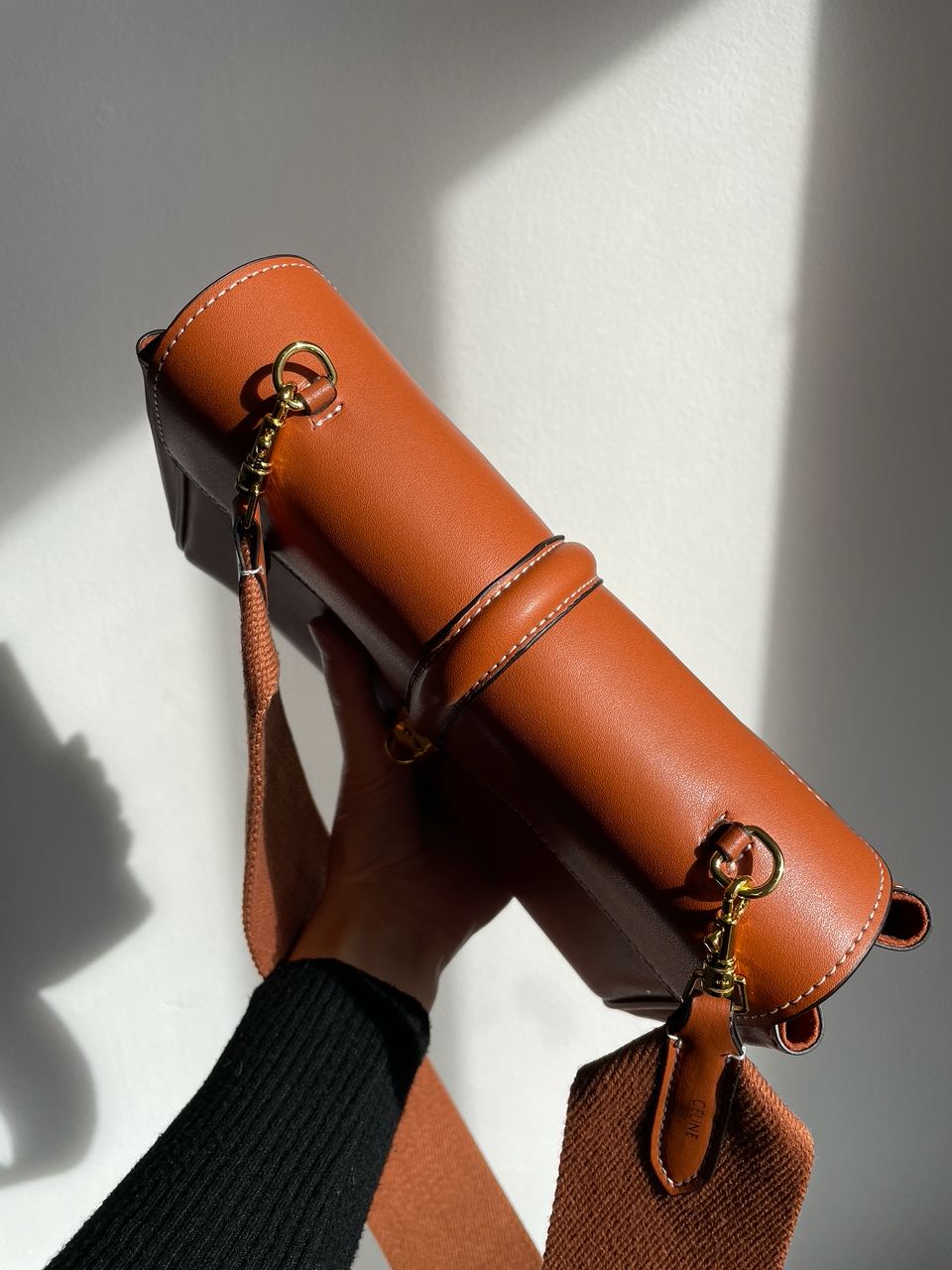 Celine Teen Soft 16 In Smooth Calfskin Tan Brown - 19