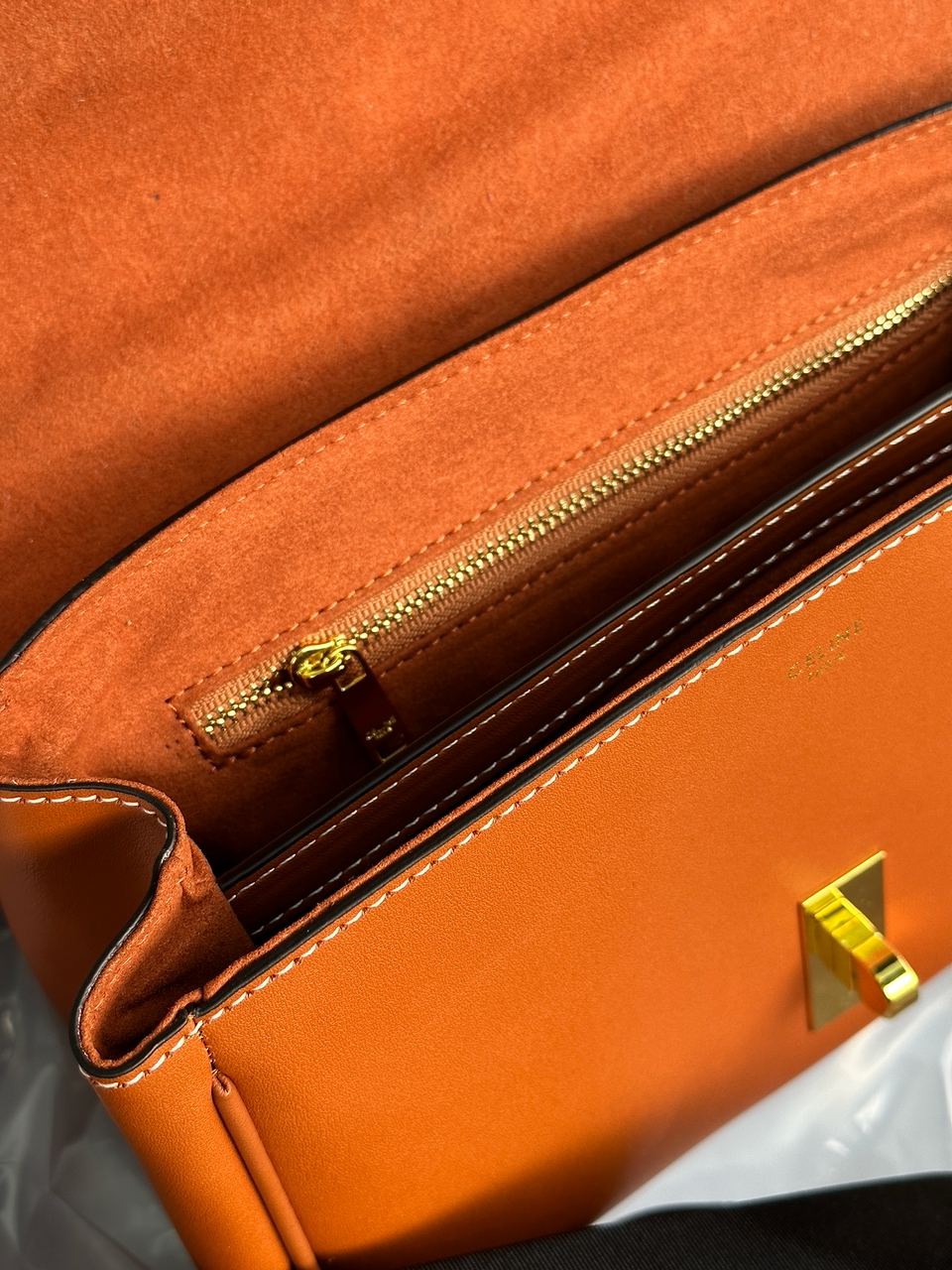 Celine Teen Soft 16 In Smooth Calfskin Tan Brown - 29
