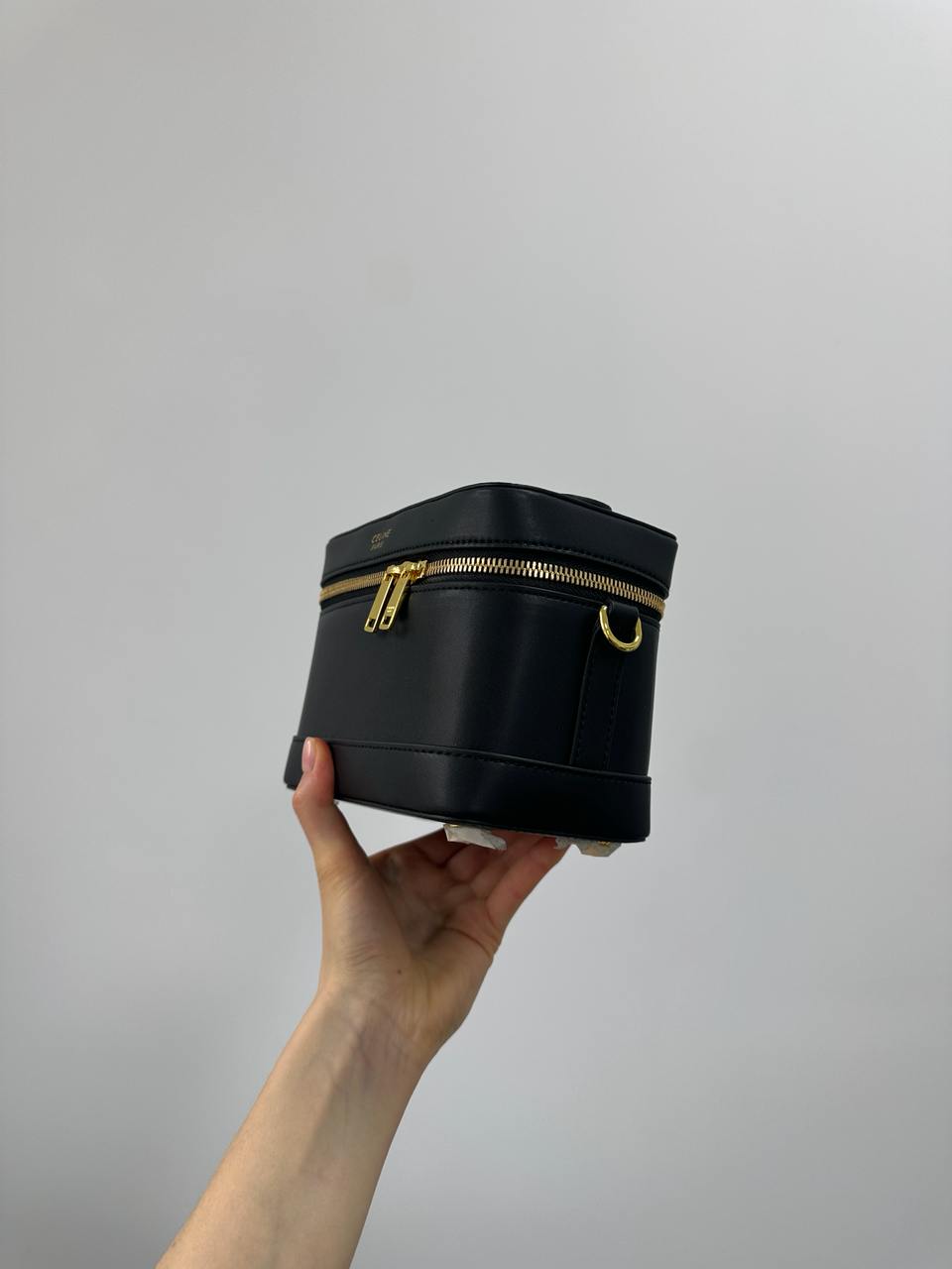 Celine Vanity In Smooth Satinated Calfskin Black - 10