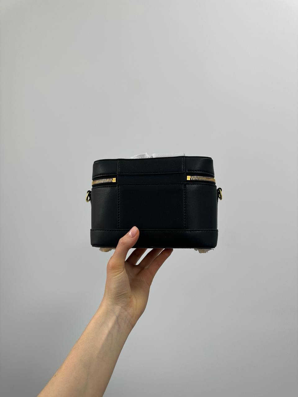 Celine Vanity In Smooth Satinated Calfskin Black - 7