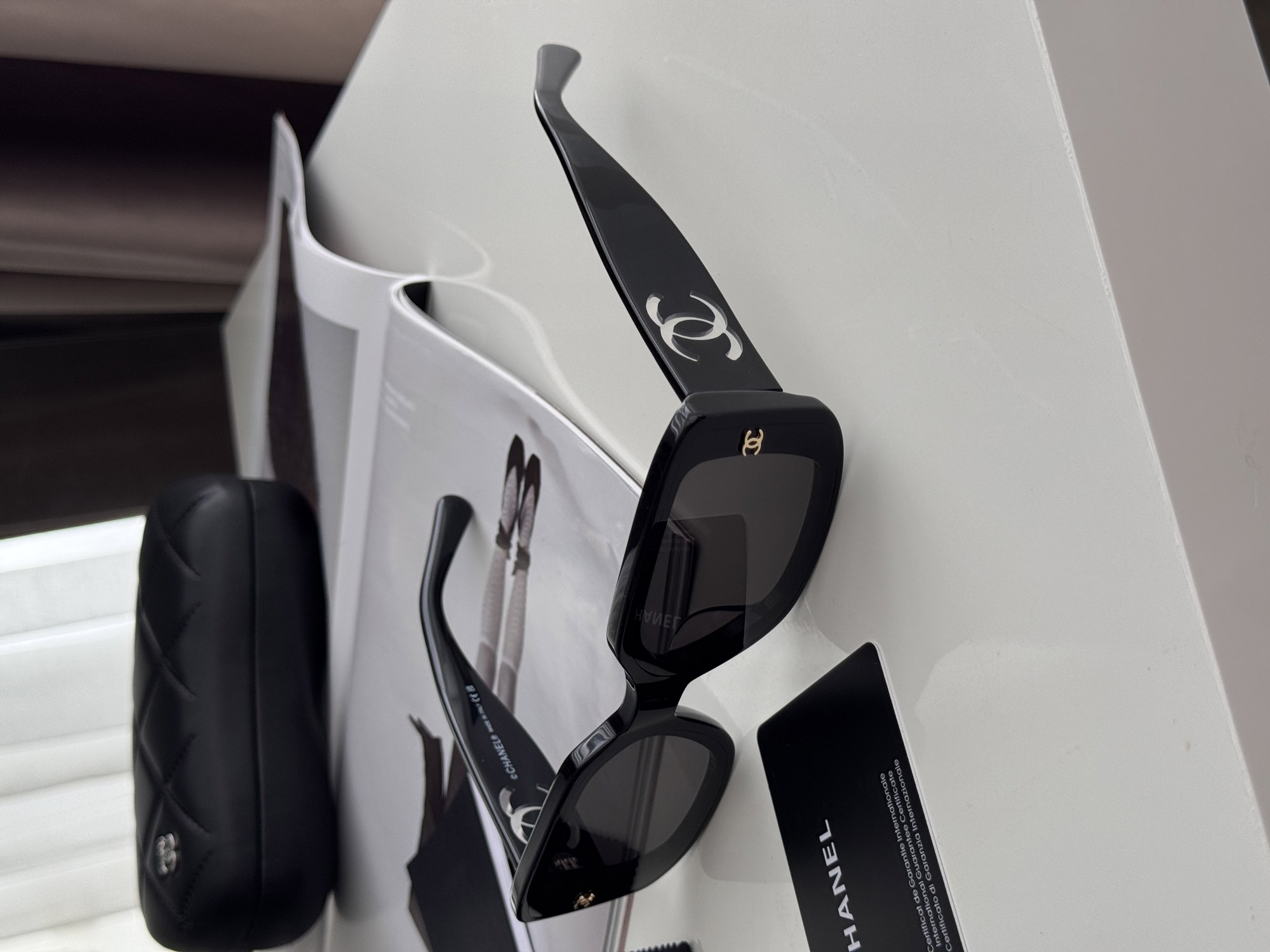 Chanel Black/Black CH/6313 5RL/KC - 5