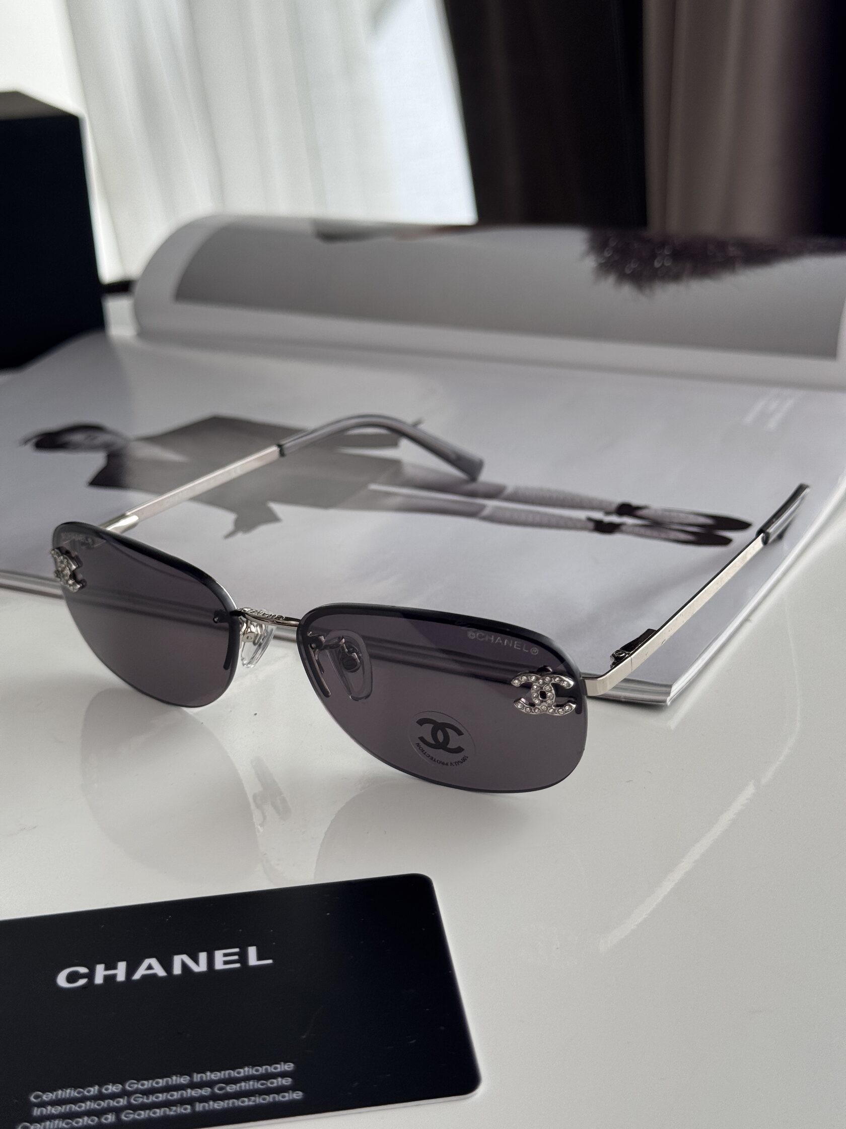 Chanel Black/Silver CH4099 C02 - 4