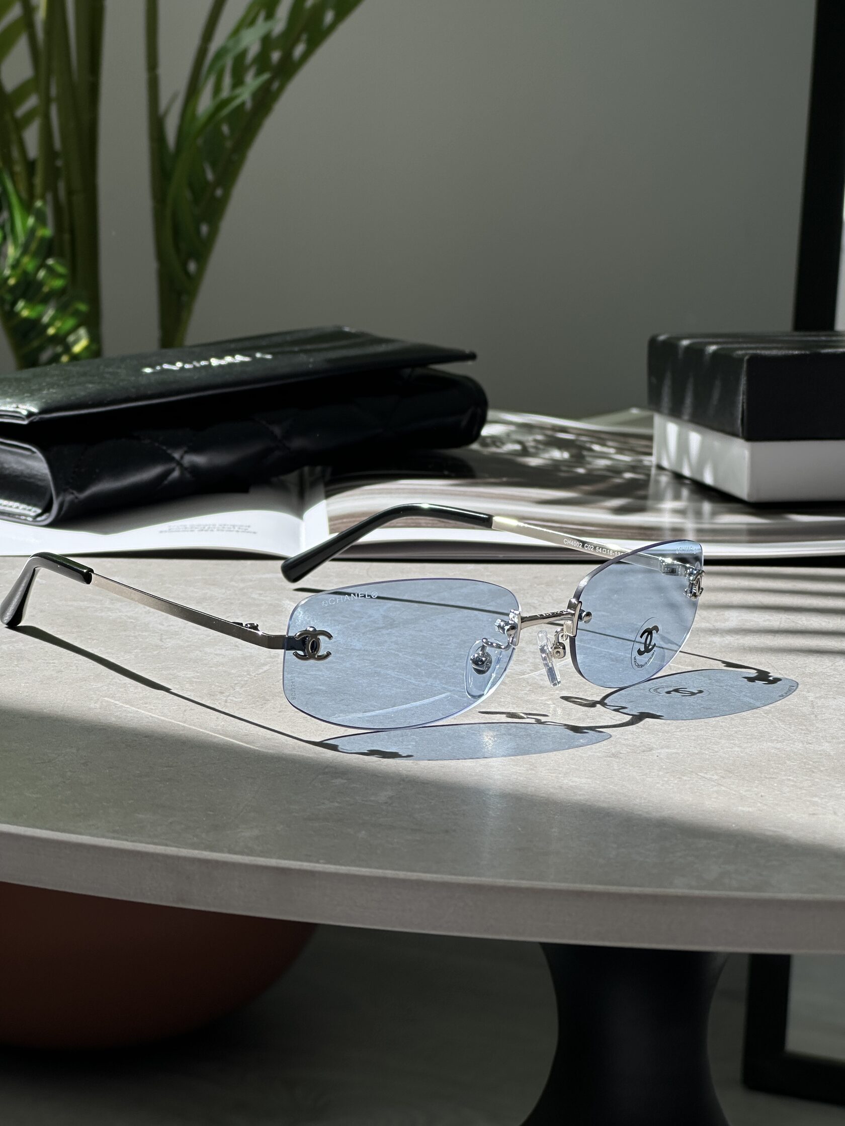 Chanel Blue/Silver CH4002 C02 - 2