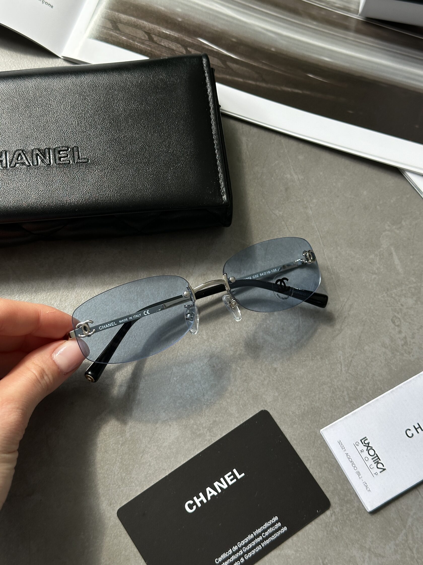 Chanel Blue/Silver CH4002 C02 - 3