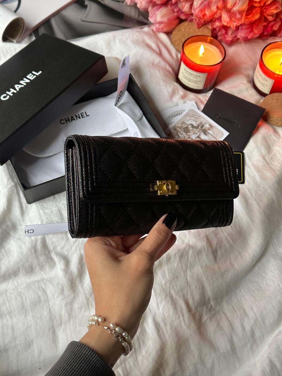 Chanel Boy Wallet on Chain - 3