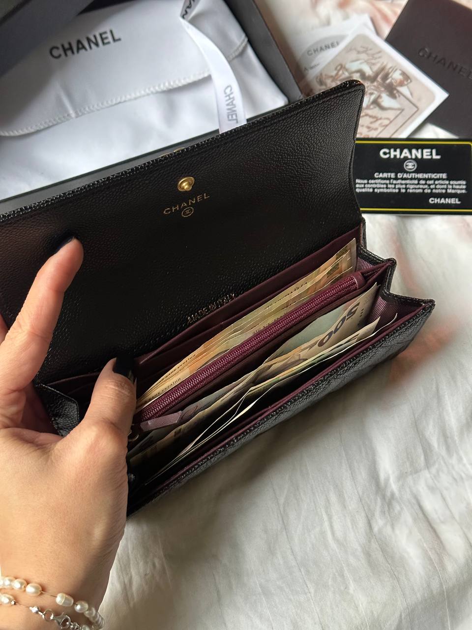 Chanel Boy Wallet on Chain - 8