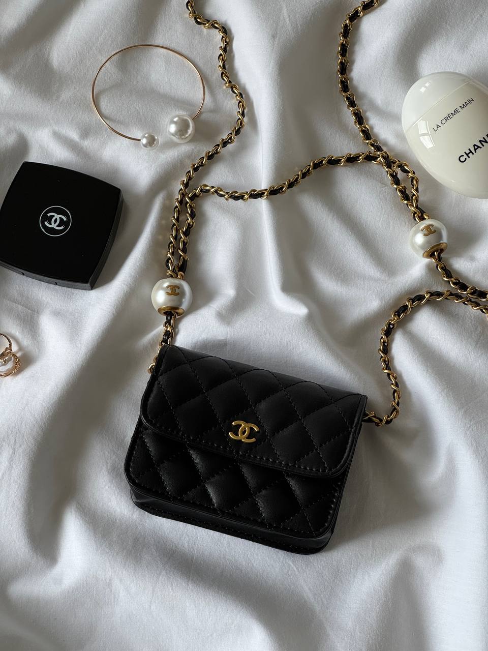 Chanel Calfskin Quilted Perfect Fit Wallet On Chain Mioni - 5