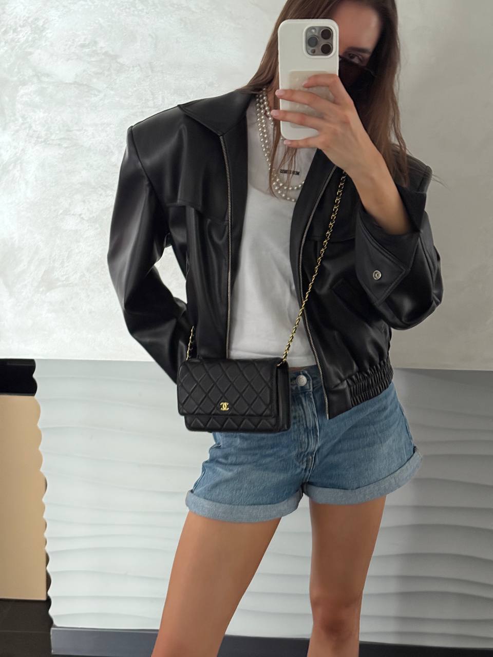 Chanel Classic Wallet on Chain Quilted Caviar Black/Gold - 3