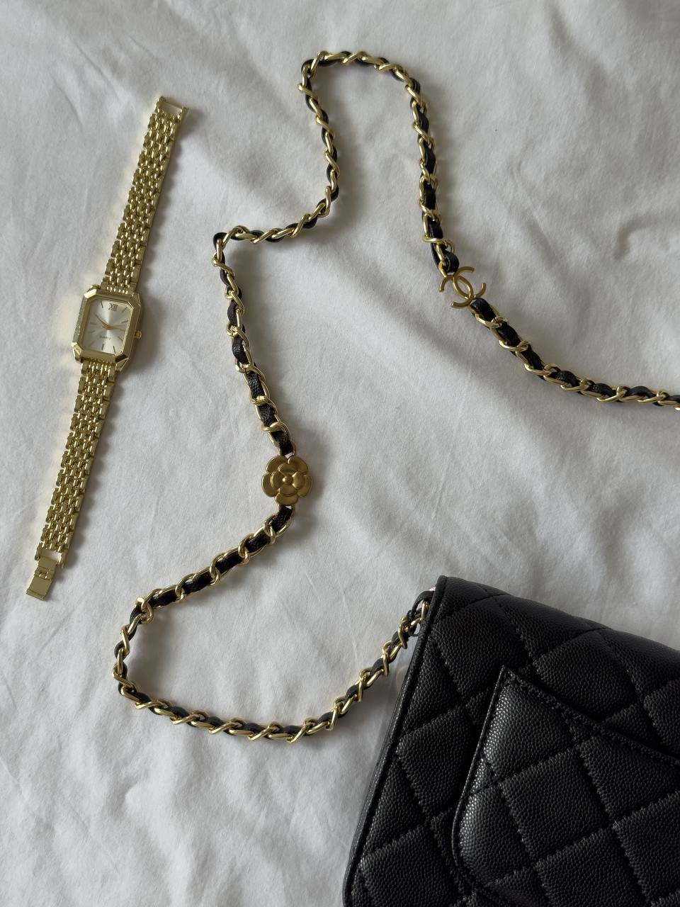 Chanel Classic Wallet on Chain Quilted Caviar Black/Gold - 8