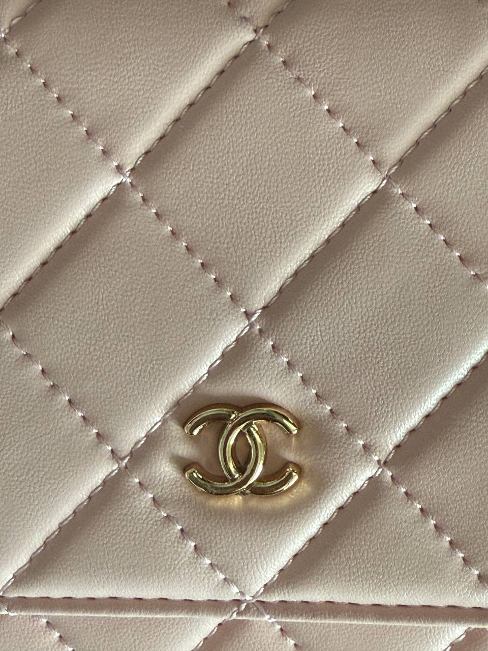 Chanel Classic Wallet on Chain Quilted Caviar Pink/Gold - 7