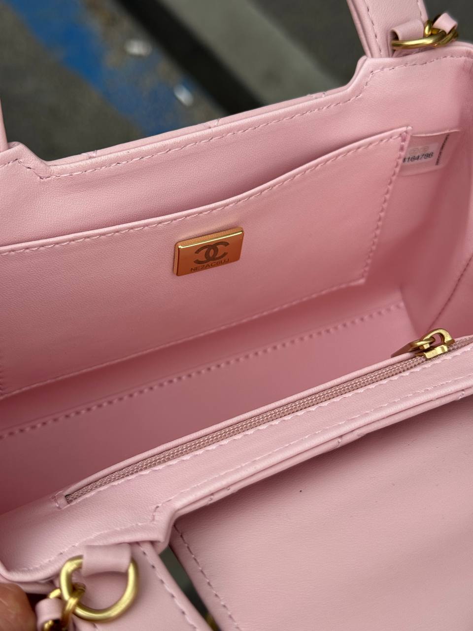 Chanel Kelly Bag Shiny Aged Calfskin Powder&amp; Gold Hardware - 13