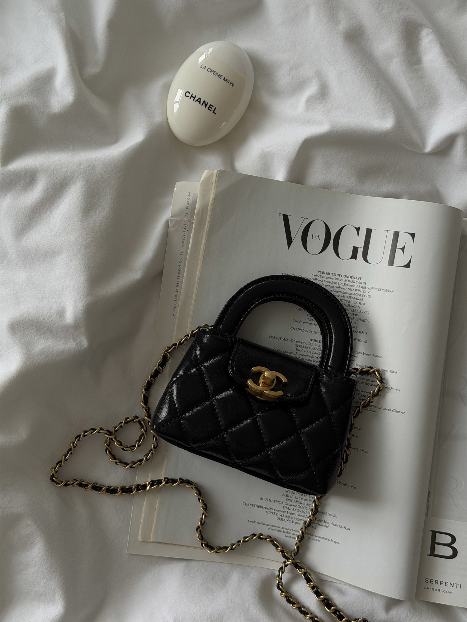 Chanel Kelly Micro Black/Gold - 4