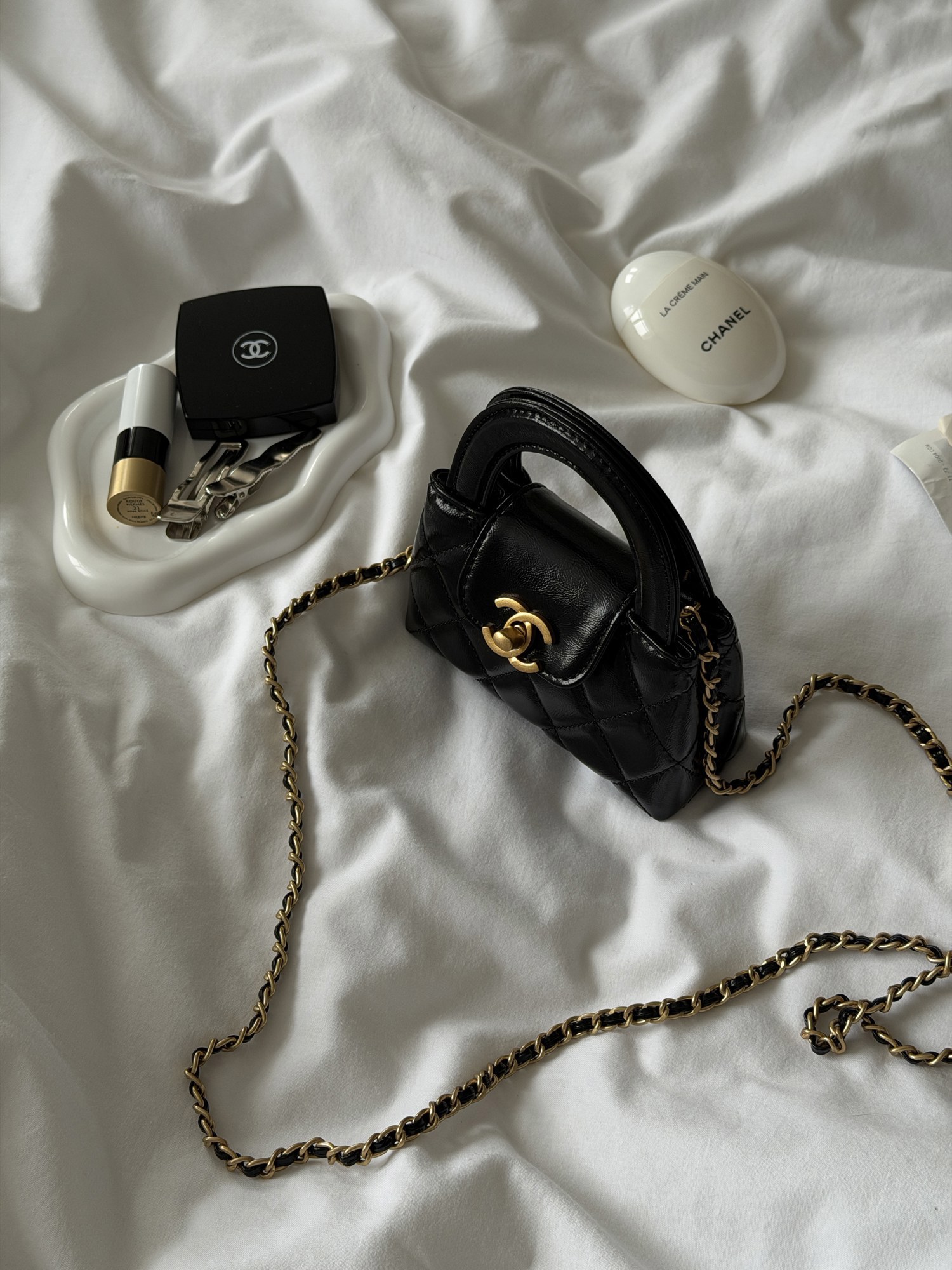 Chanel Kelly Micro Black/Gold - 14