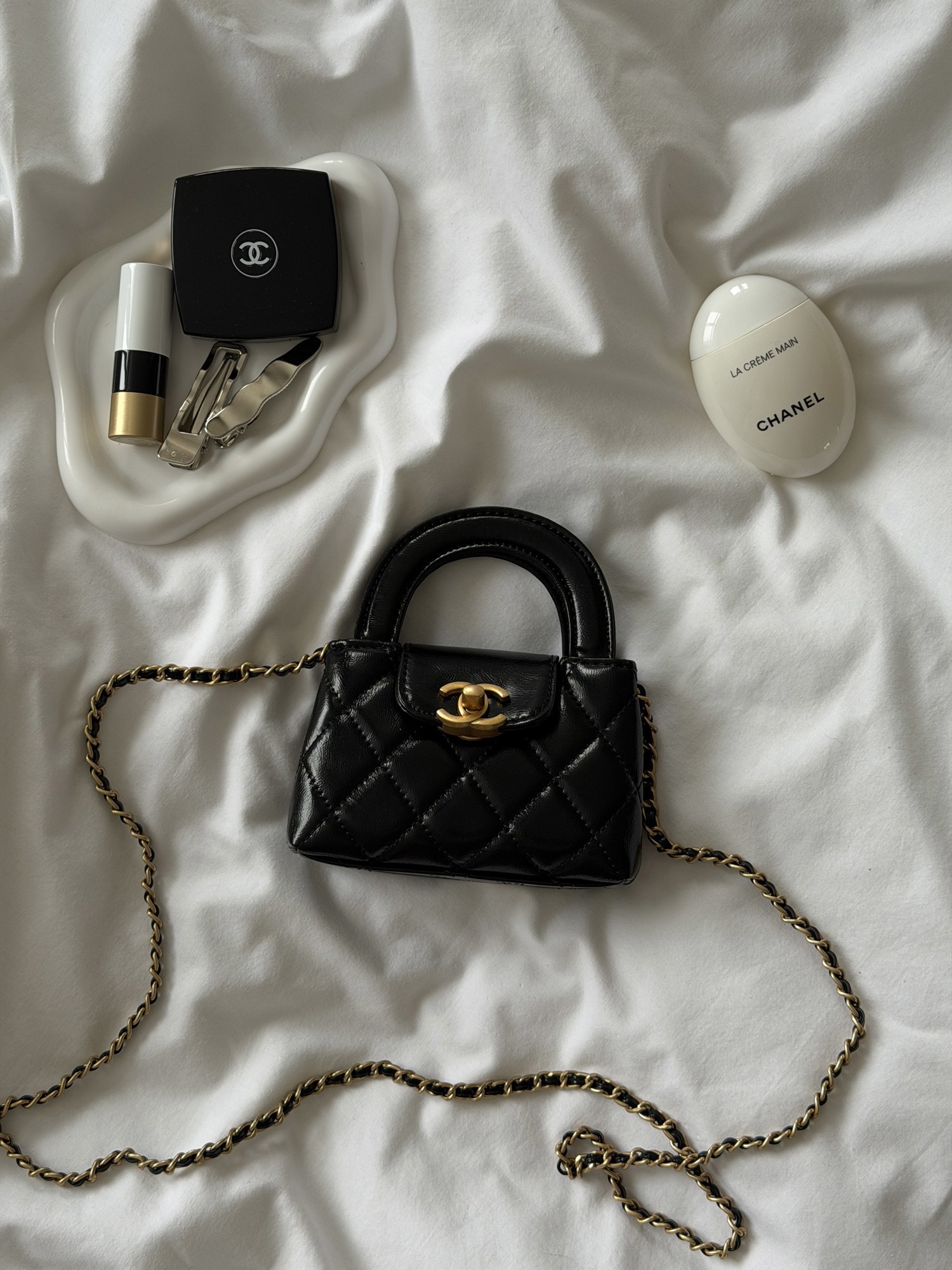 Chanel Kelly Micro Black/Gold - 15