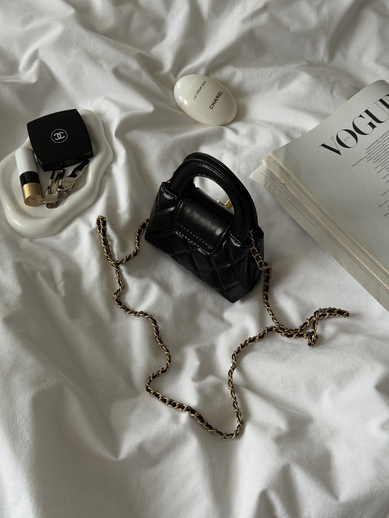 Chanel Kelly Micro Black/Gold - 11