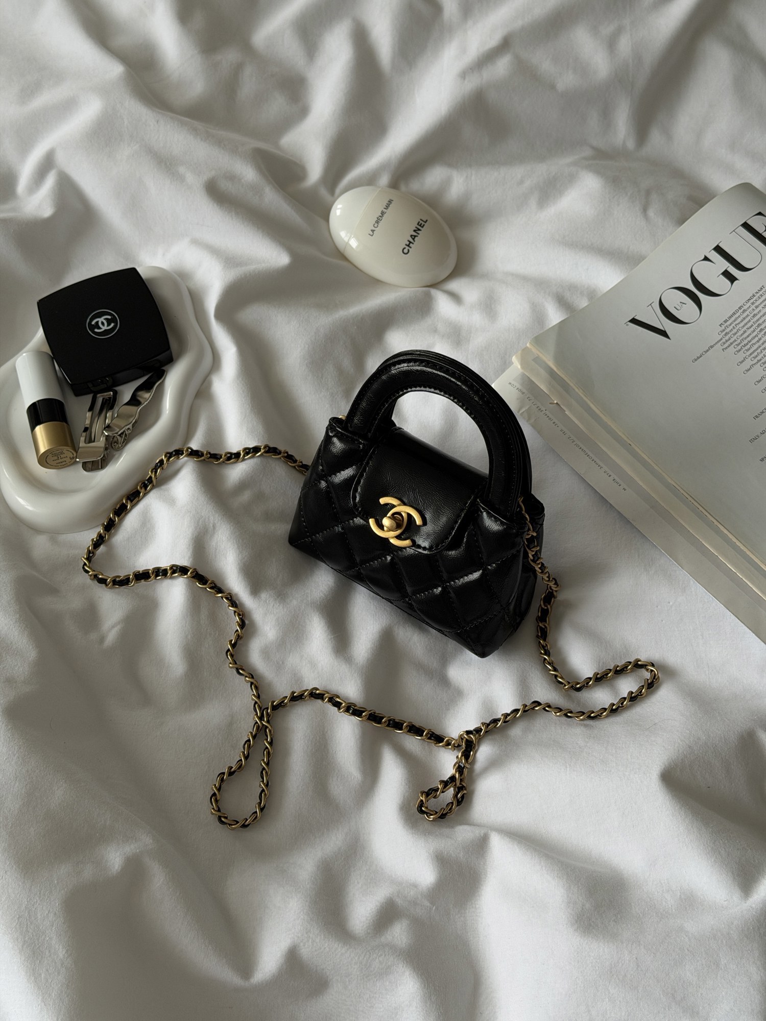 Chanel Kelly Micro Black/Gold - 9