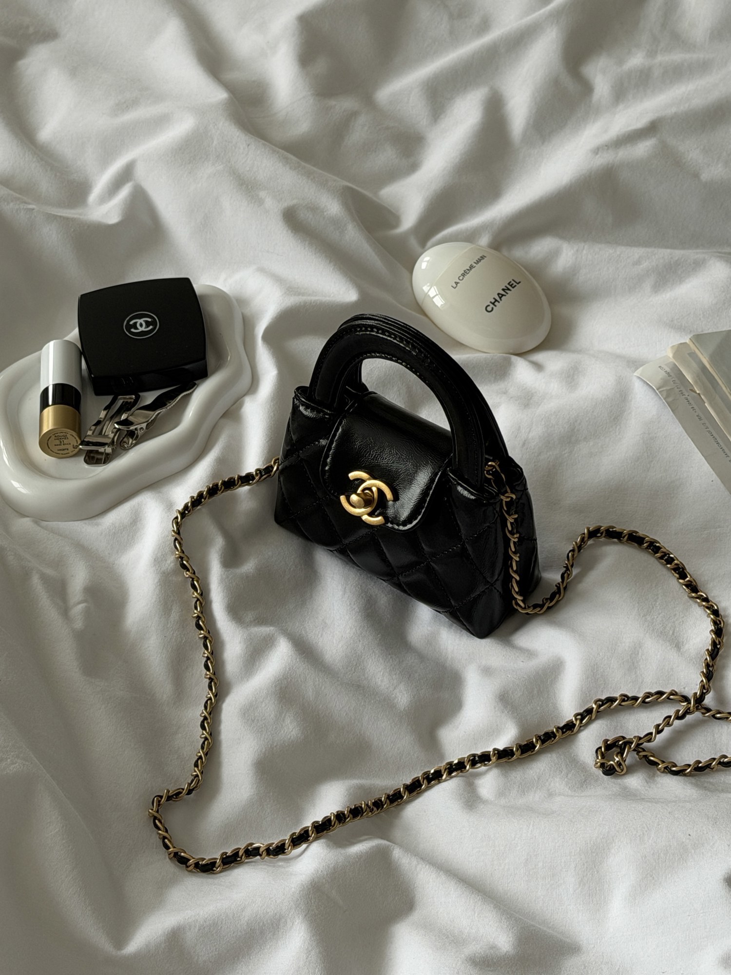 Chanel Kelly Micro Black/Gold - 10